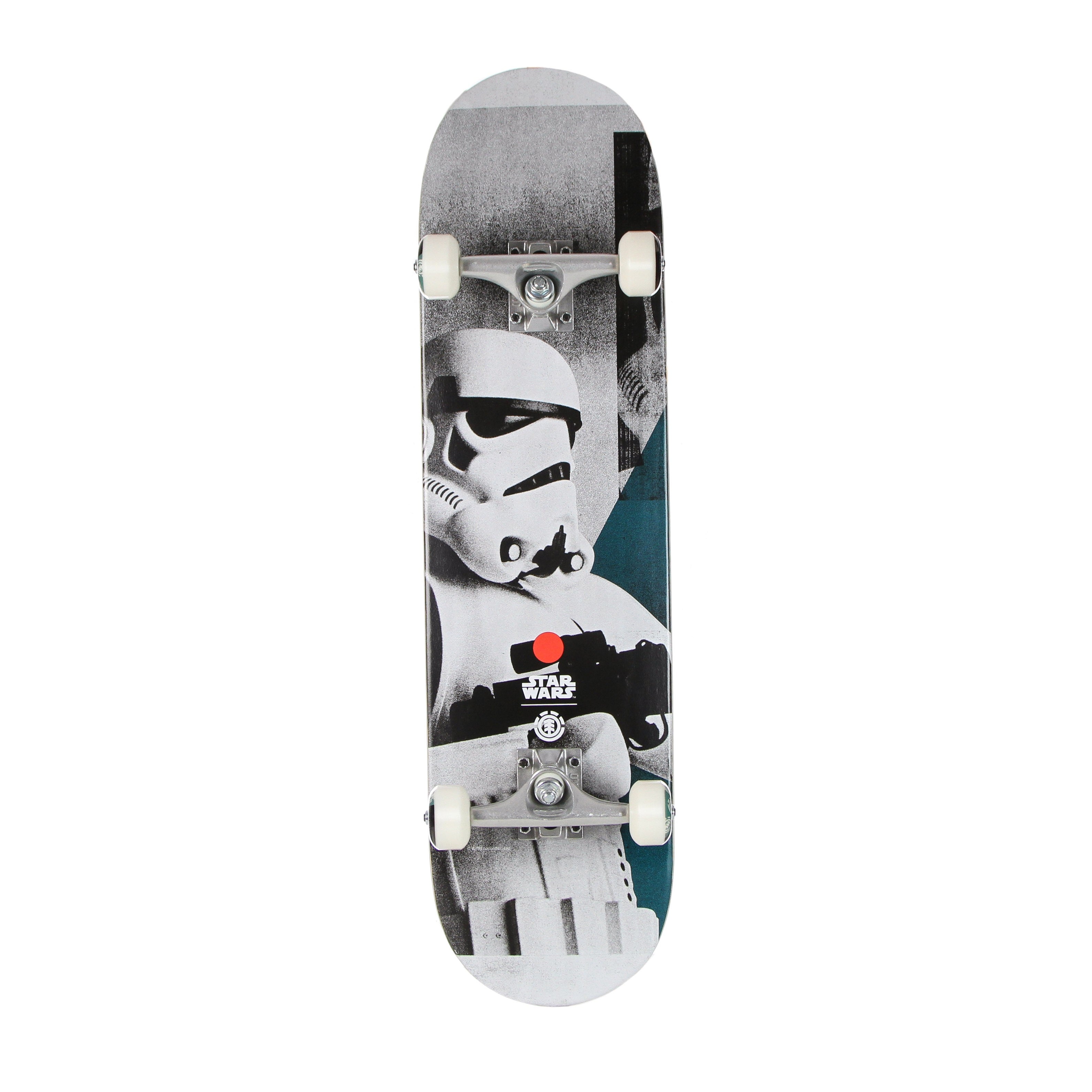 Element, Skateboard Assemblato Uomo Storm Trooper Complete X Star Wars, 