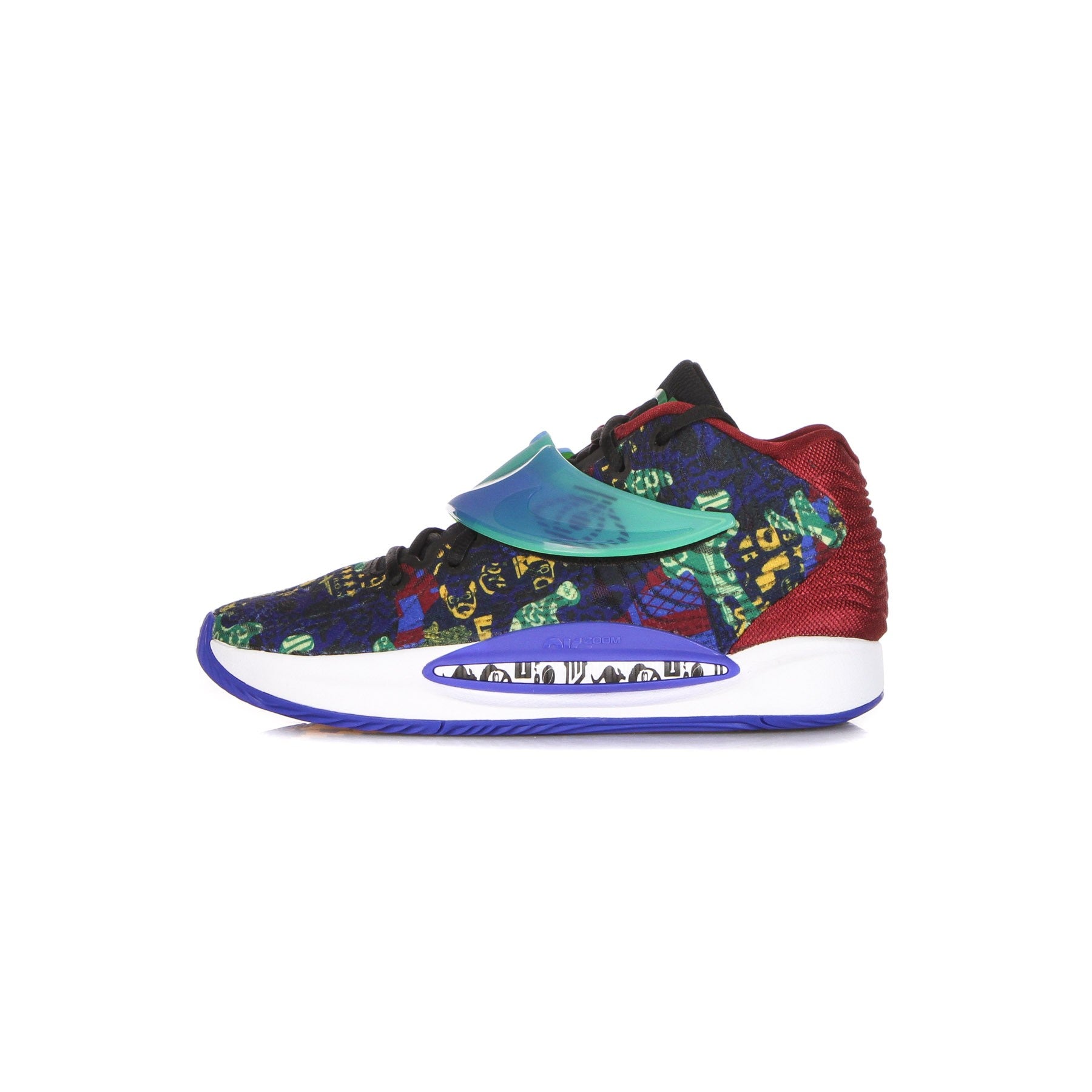 Scarpa Basket Uomo Kd14 Ngr Sapphire/melon Tint/deep Royal Blue