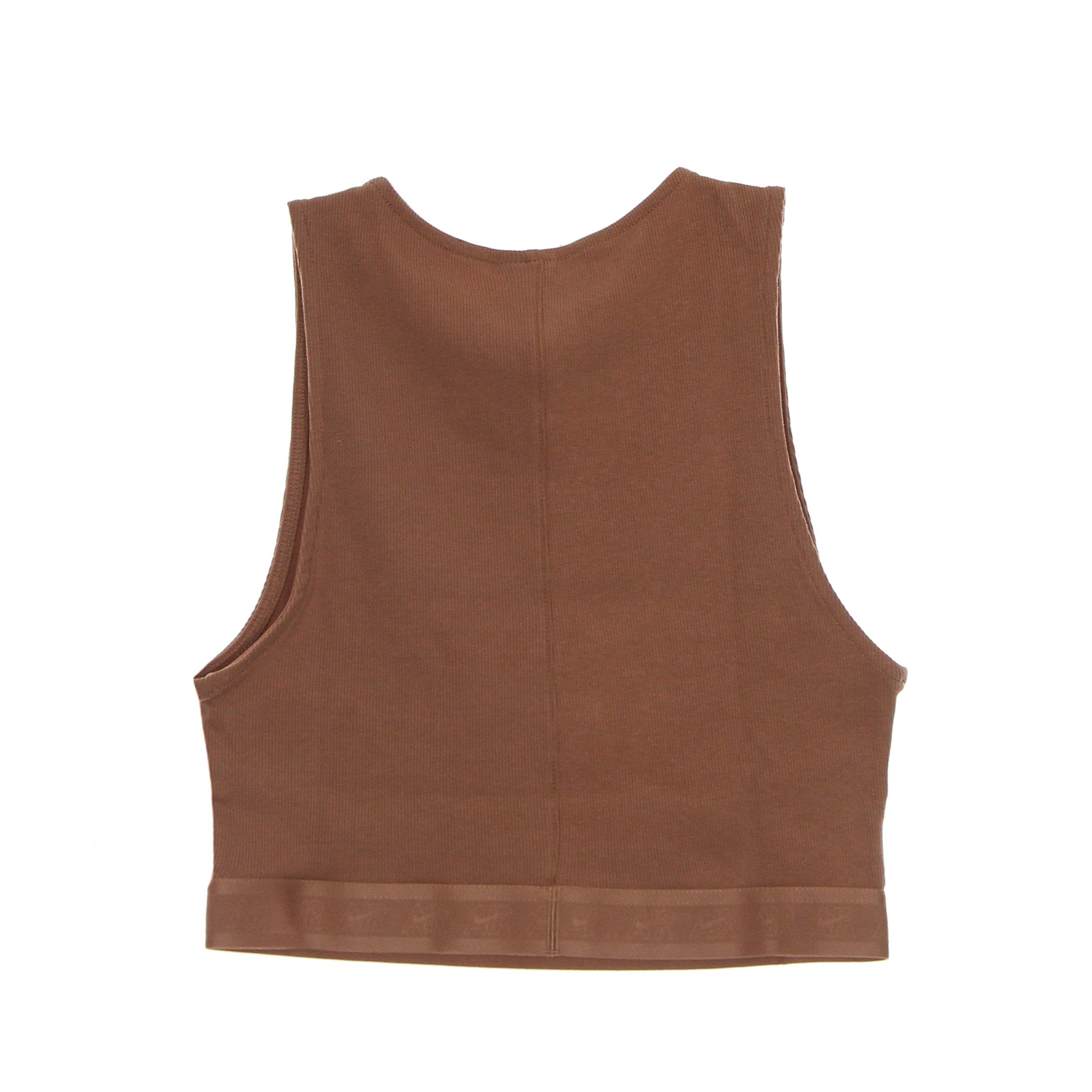 Women's Air Ribbed Tank Top Mineral Clay/pink Oxford
