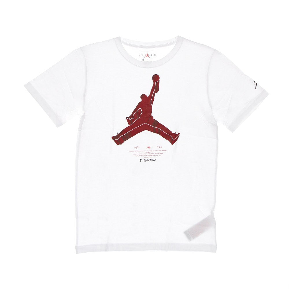 Jumpman X Nike Action White Boy's T-Shirt