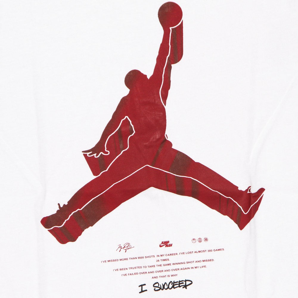 Jumpman X Nike Action White Boy's T-Shirt