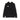 Men's Lightweight Hooded Sweatshirt Back Logo Hoodie Black/fluo Yellow