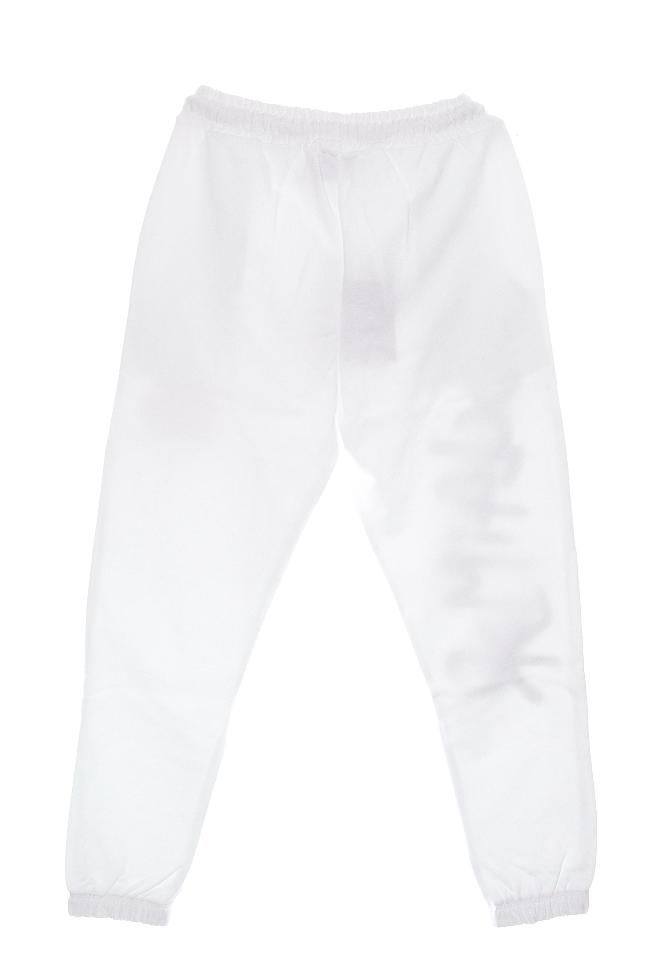 Men's Lightweight Tracksuit Pants Big Logo Pants White