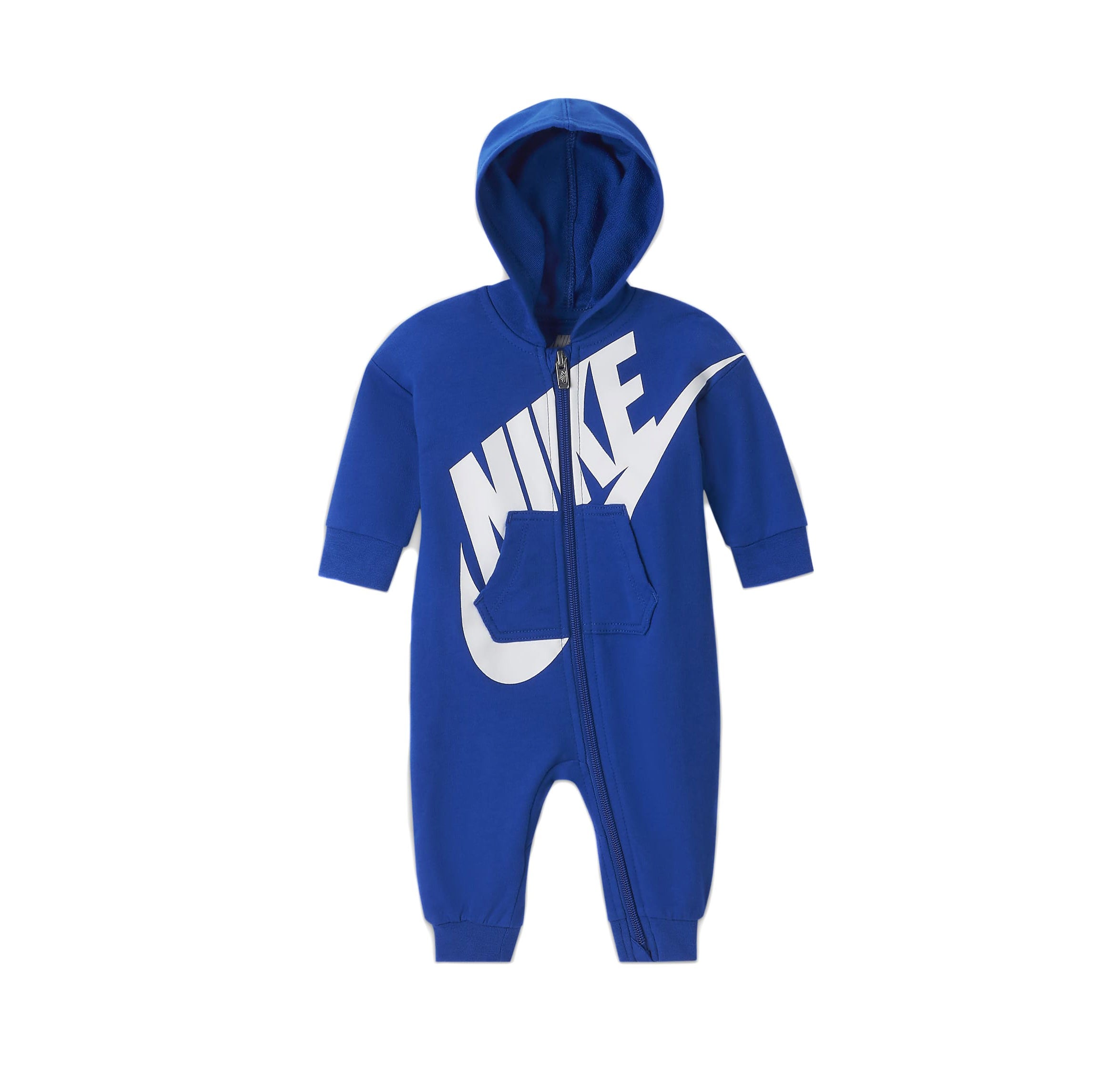 Baby French Terry All Day Game Royal One Piece Tracksuit