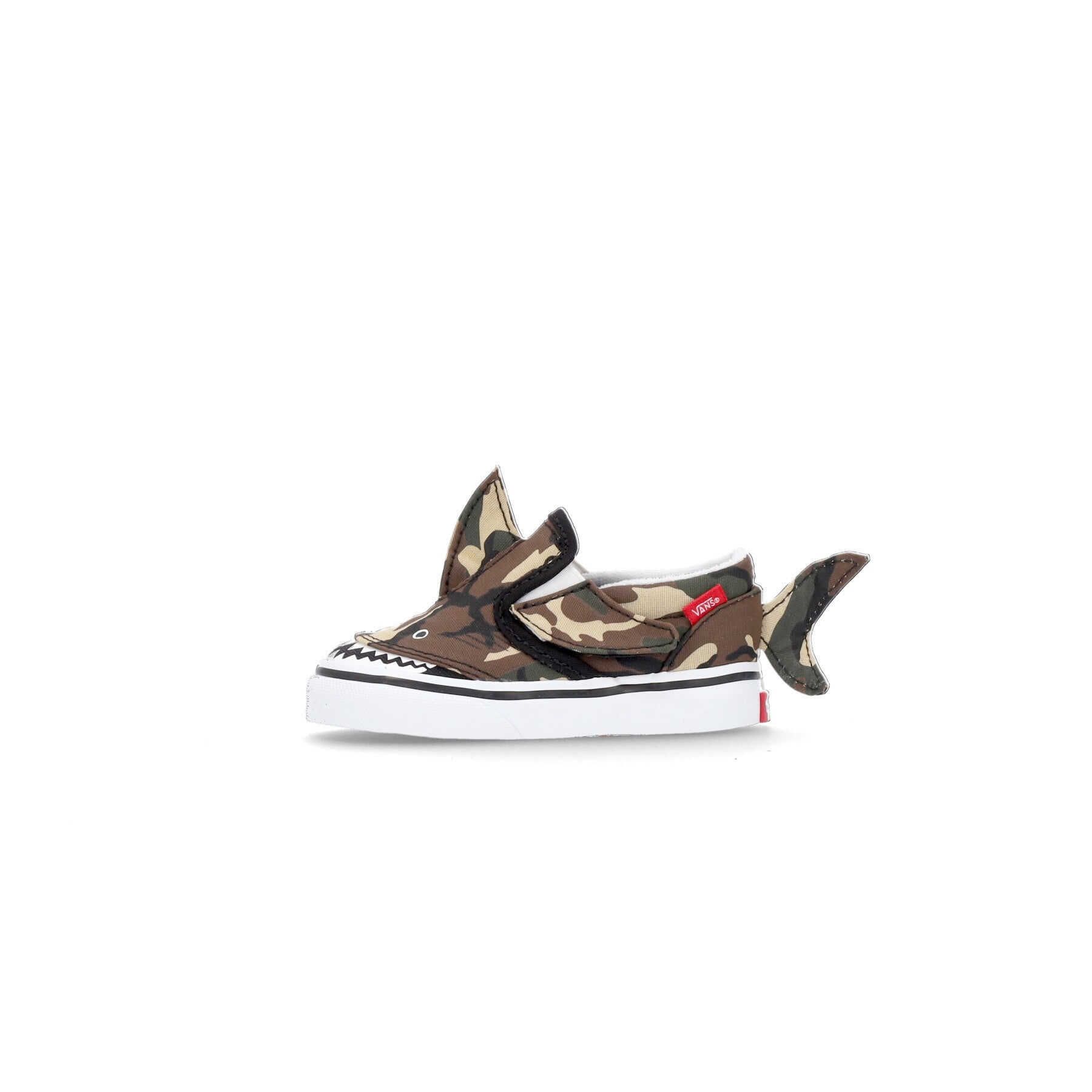 Low Slip-on Shoe for Children V Shark (camo Shark) Black/true White