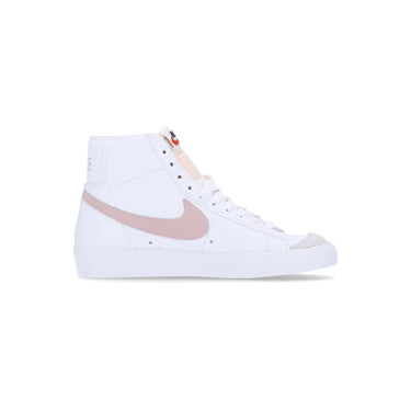 Nike, Scarpa Alta Donna W Blazer Mid 77, White/pink Oxford/black/summit White