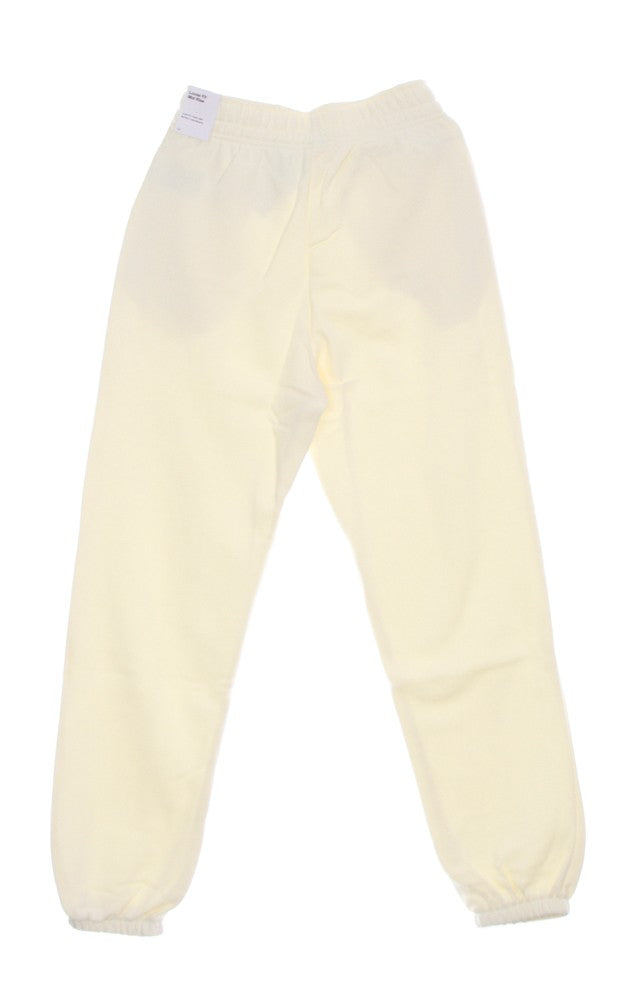 Pantalone Tuta Felpato Donna Sportswear Essential Collection  Fleece Mr Pt G Coconut Milk/dutch Blue