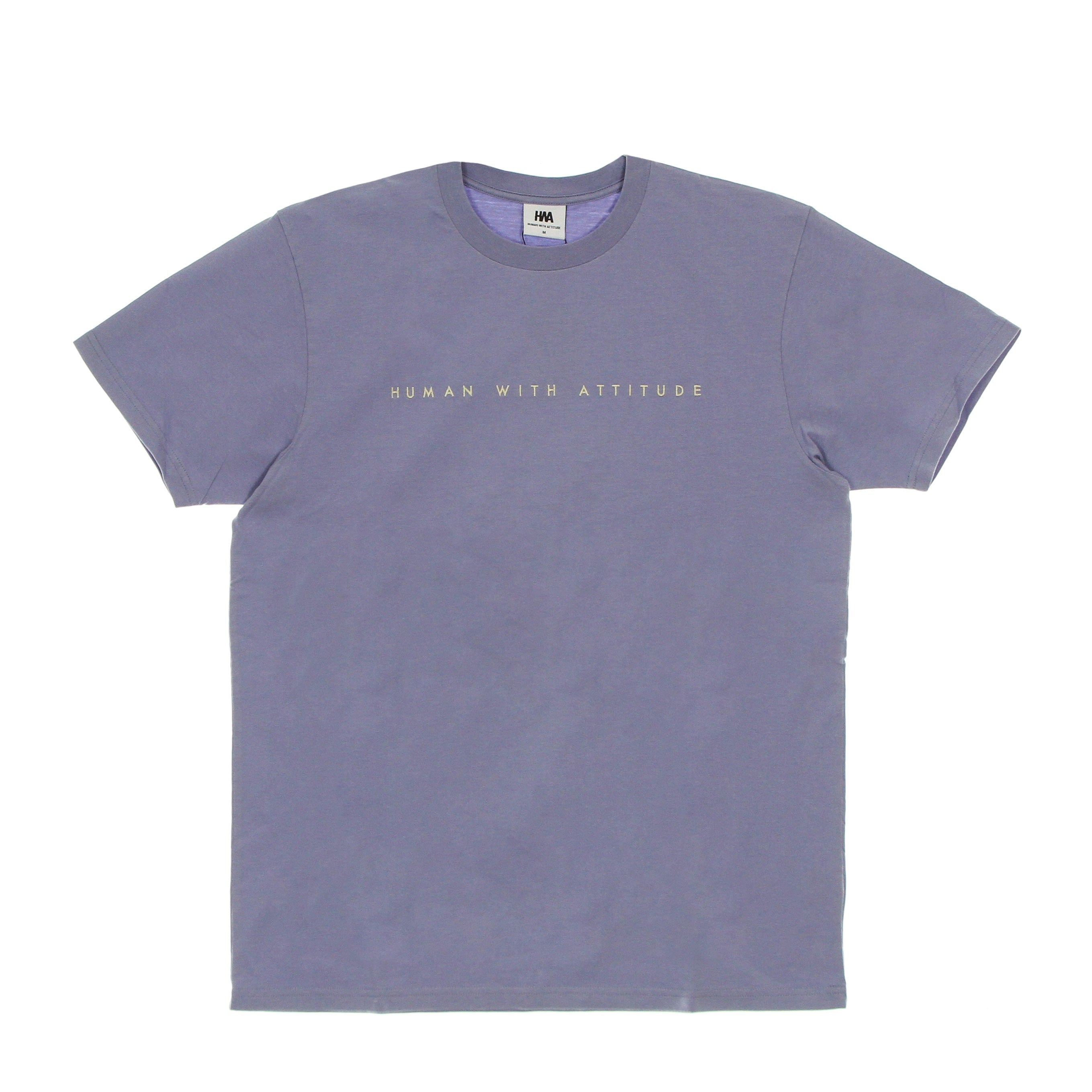 Men's T-Shirt Embroidered Logo Tee Lavender