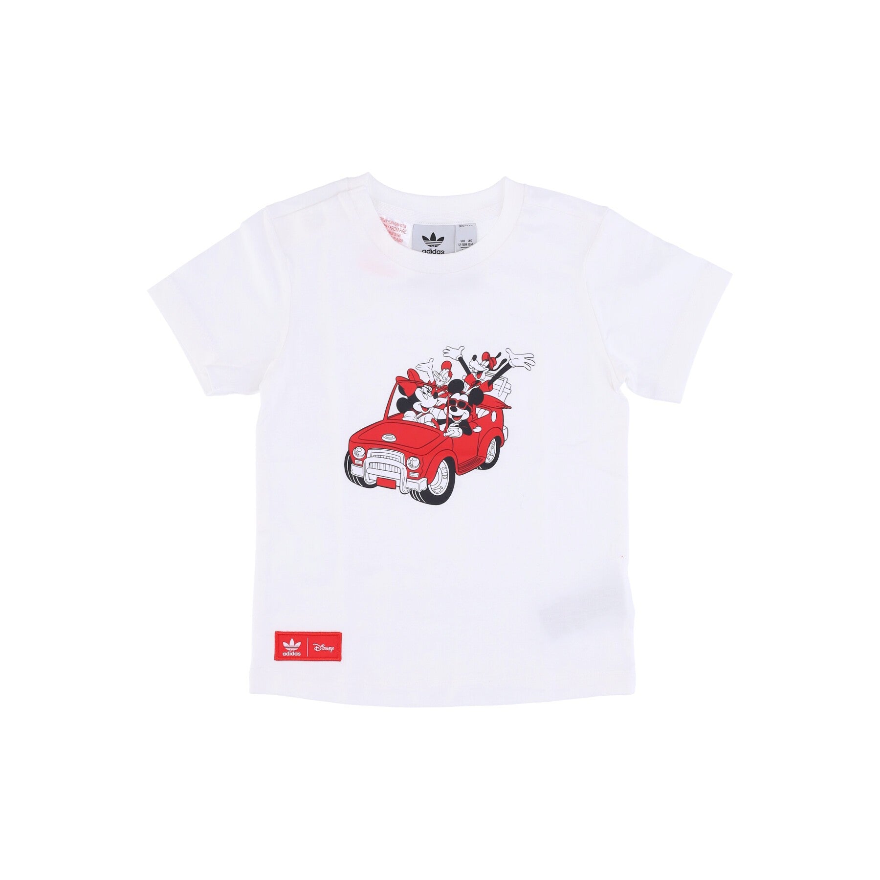 T-shirt+short Set Child Short Tee Set X Disney White