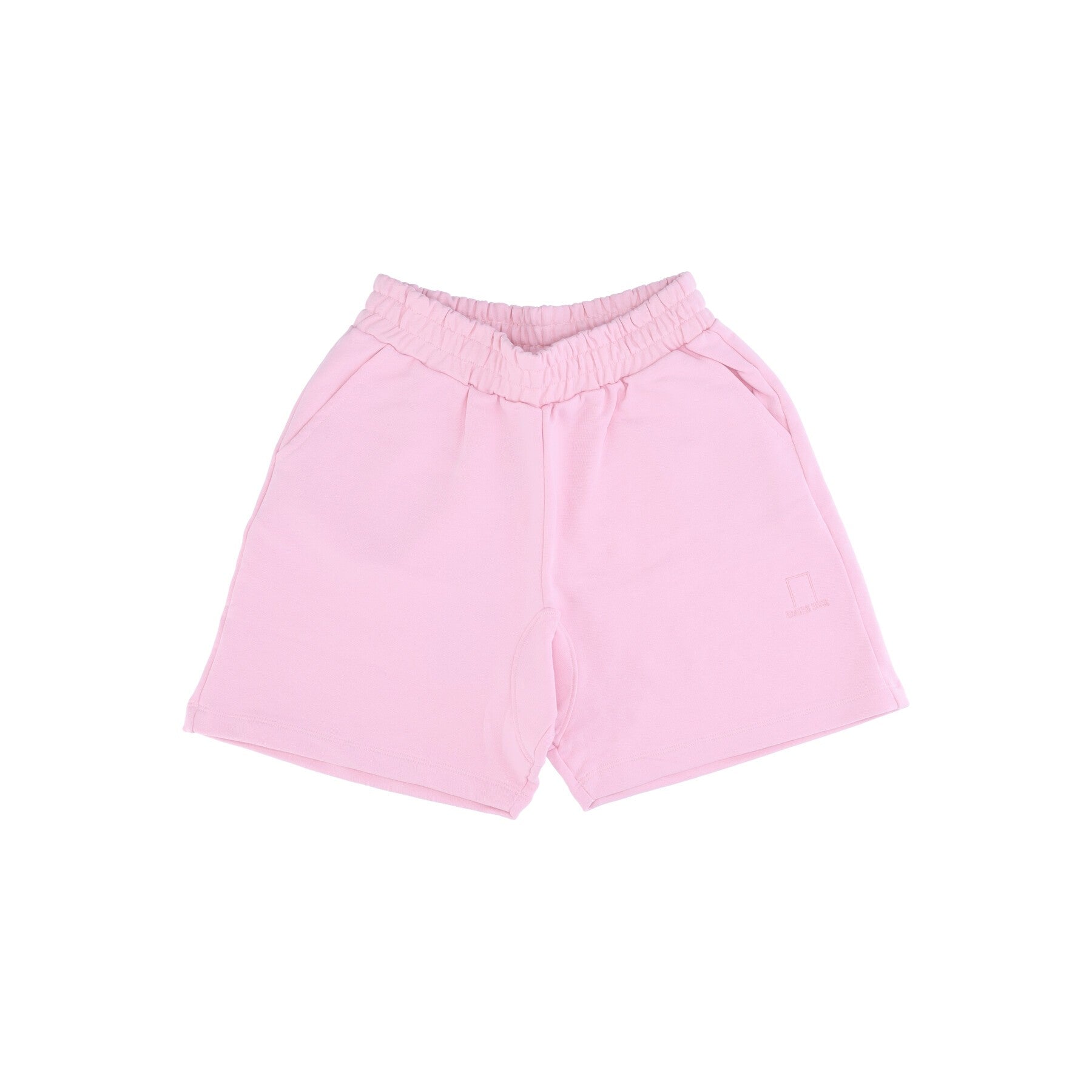 Men's Tracksuit Shorts Embroidered Logo Shorts Pink