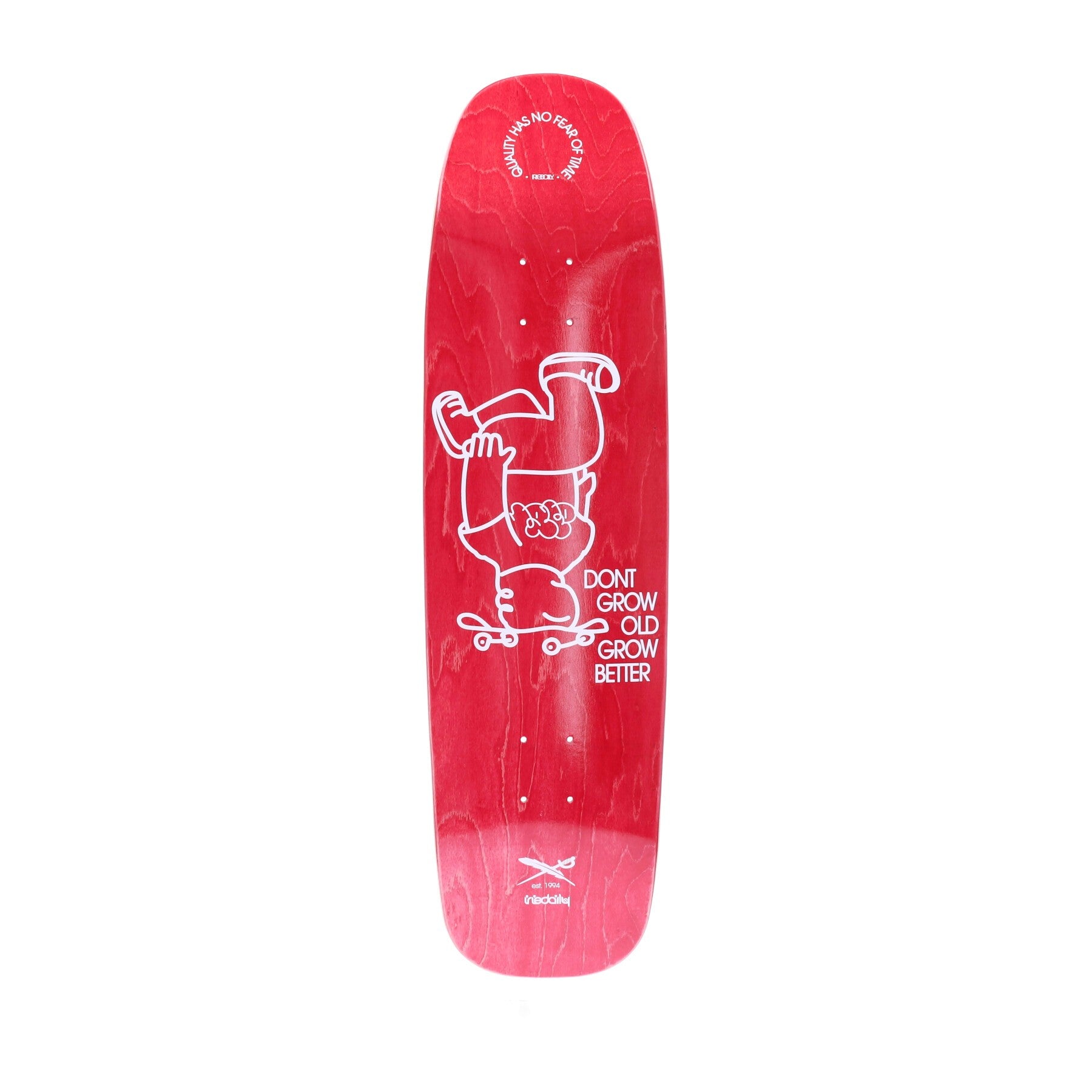 Iriedaily, Skateboard Tavola Uomo Grow Better Board, Red