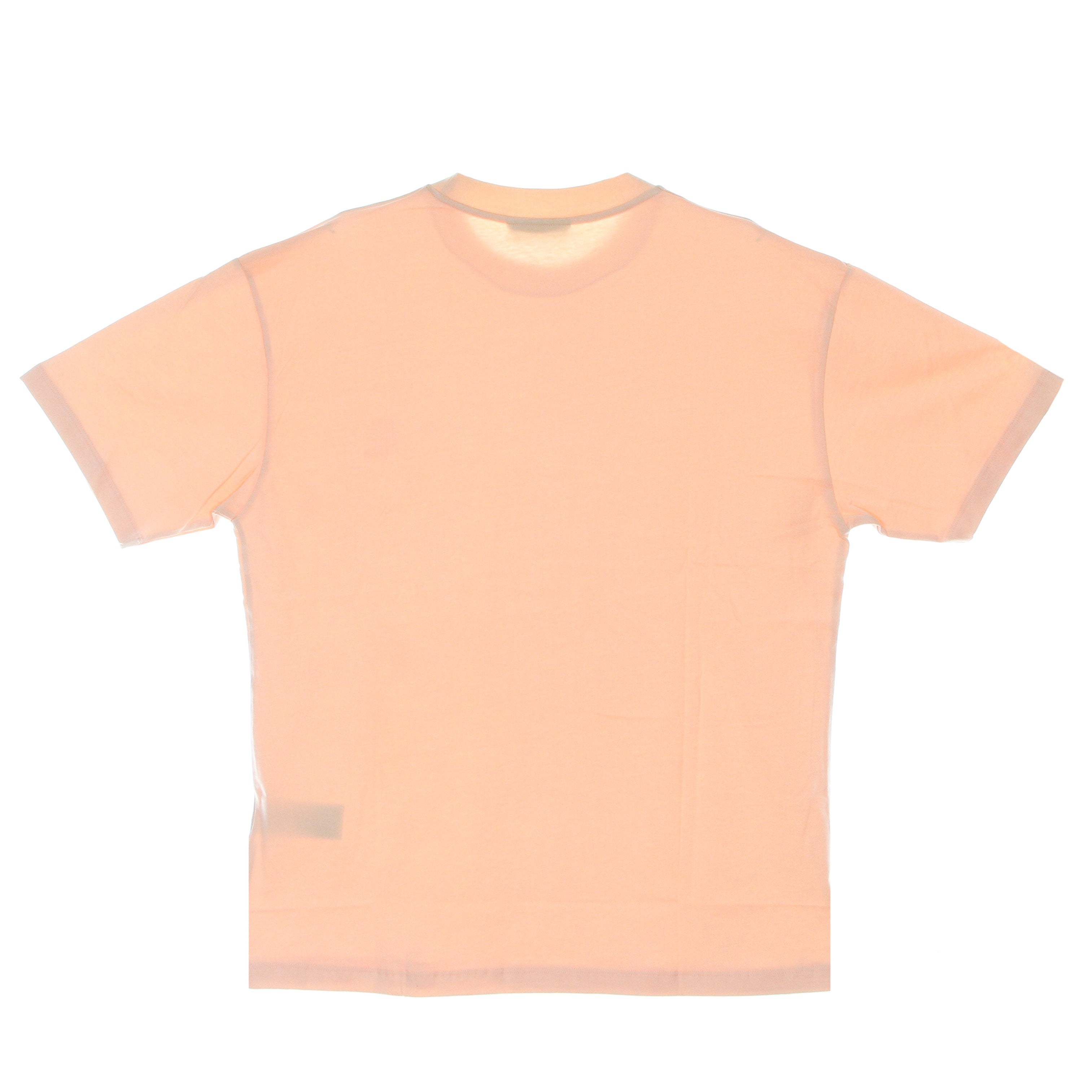 Men's Embroidered Logo Tee Peach T-Shirt