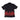 Men's Short Sleeve Shirt Spray Flames Shirt Black/red