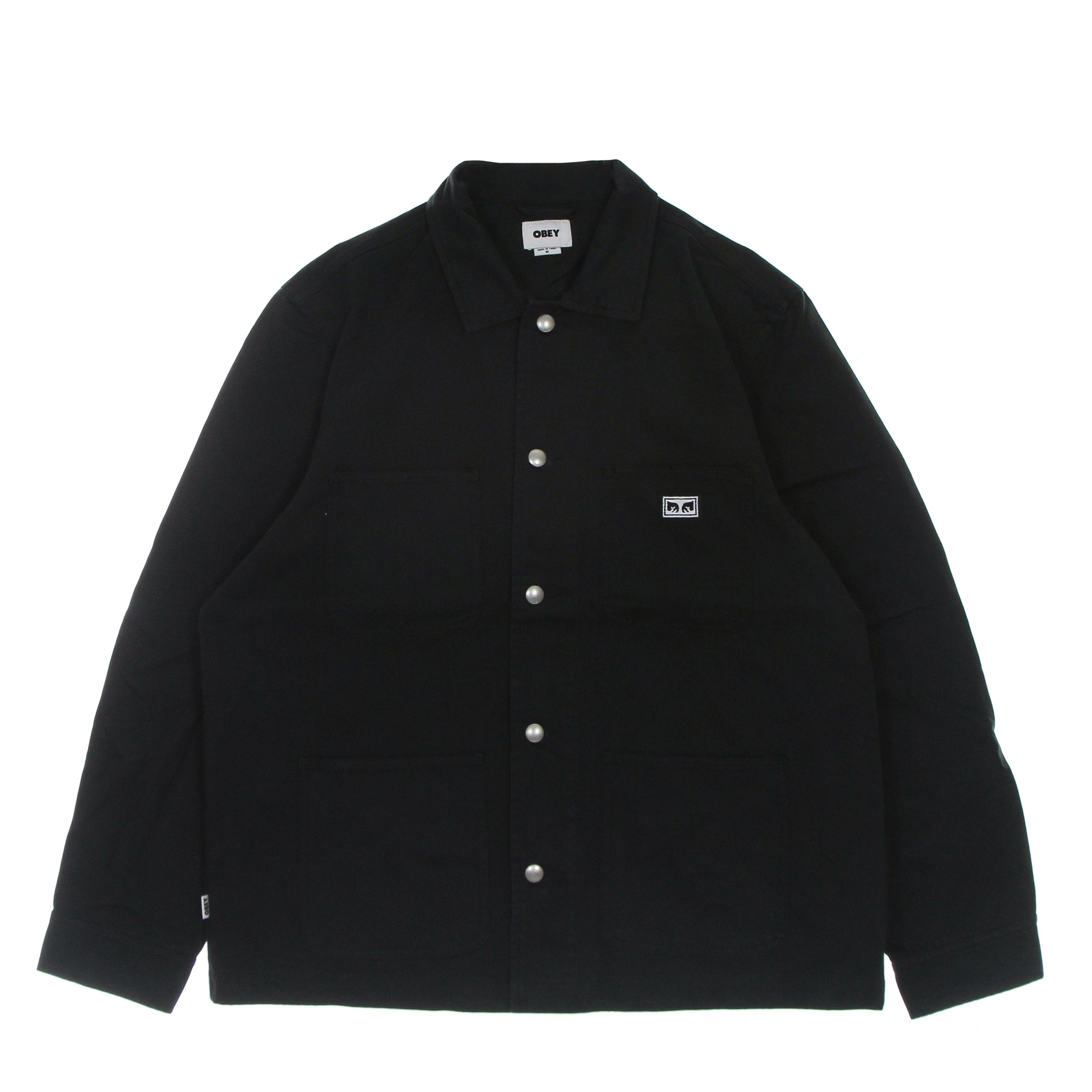 Obey, Giacca Workwear Uomo Estate Jacket, Black