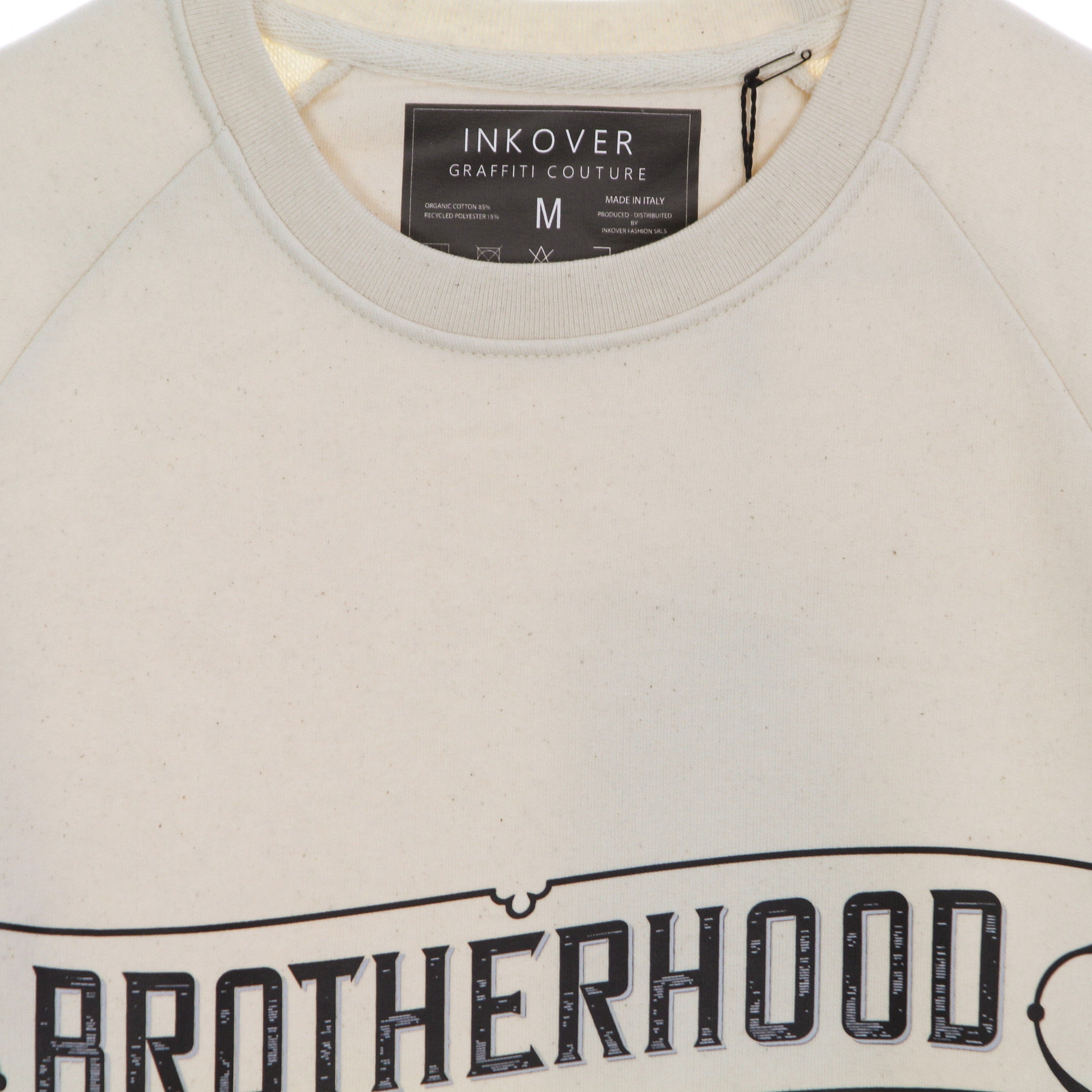 Brotherhood H2 Ivory Men's Lightweight Crewneck Sweatshirt