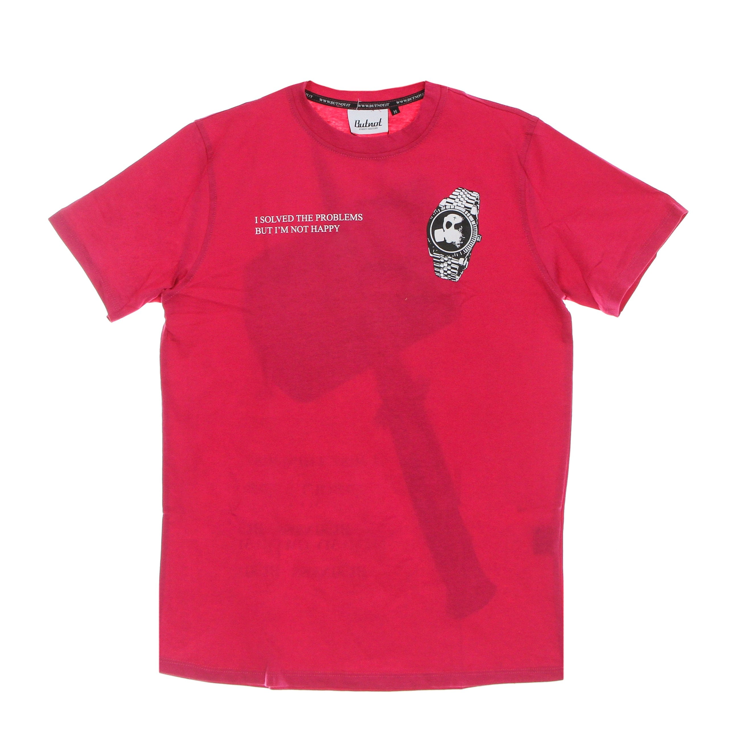 Men's Clock Tee Fuchsia T-Shirt