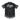 Short Sleeve Men's Bandana Shirt Black