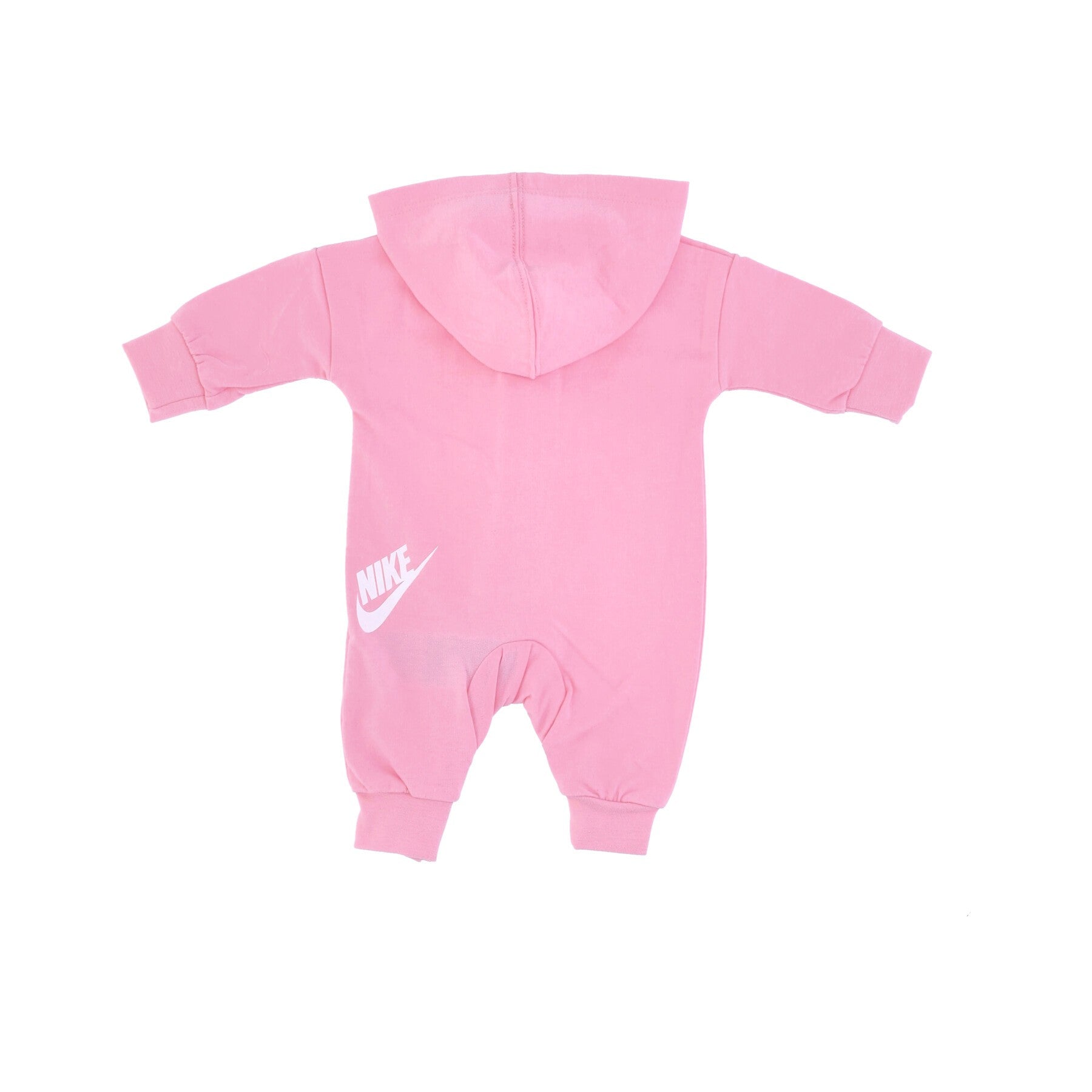 Baby Play All Day Hooded Coverall Pink Foam