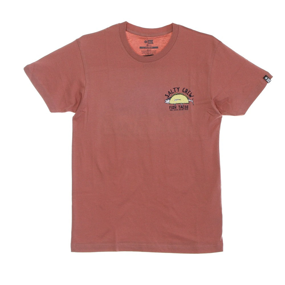 Baja Fresh Premium Tee Coral Men's T-Shirt