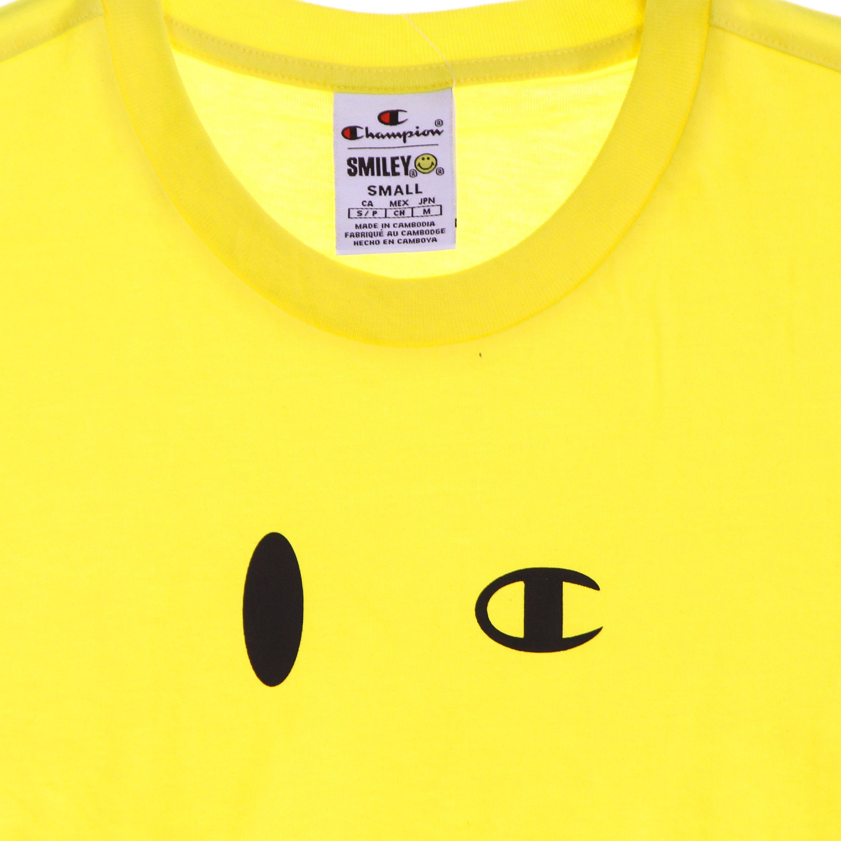 Maglietta Uomo Crewneck Tee X Smiley Yellow