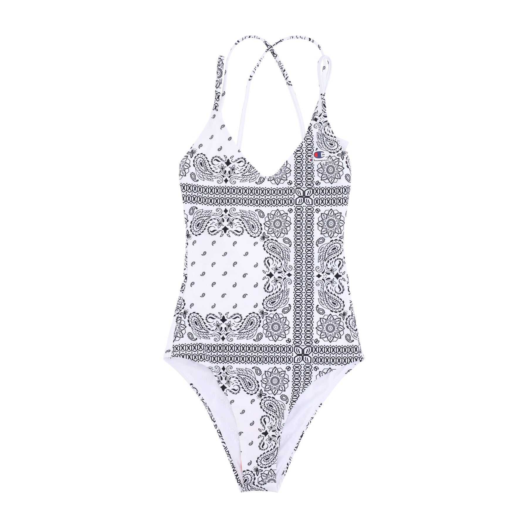 Women's One Piece Swimsuit Swimming Suit White/allover