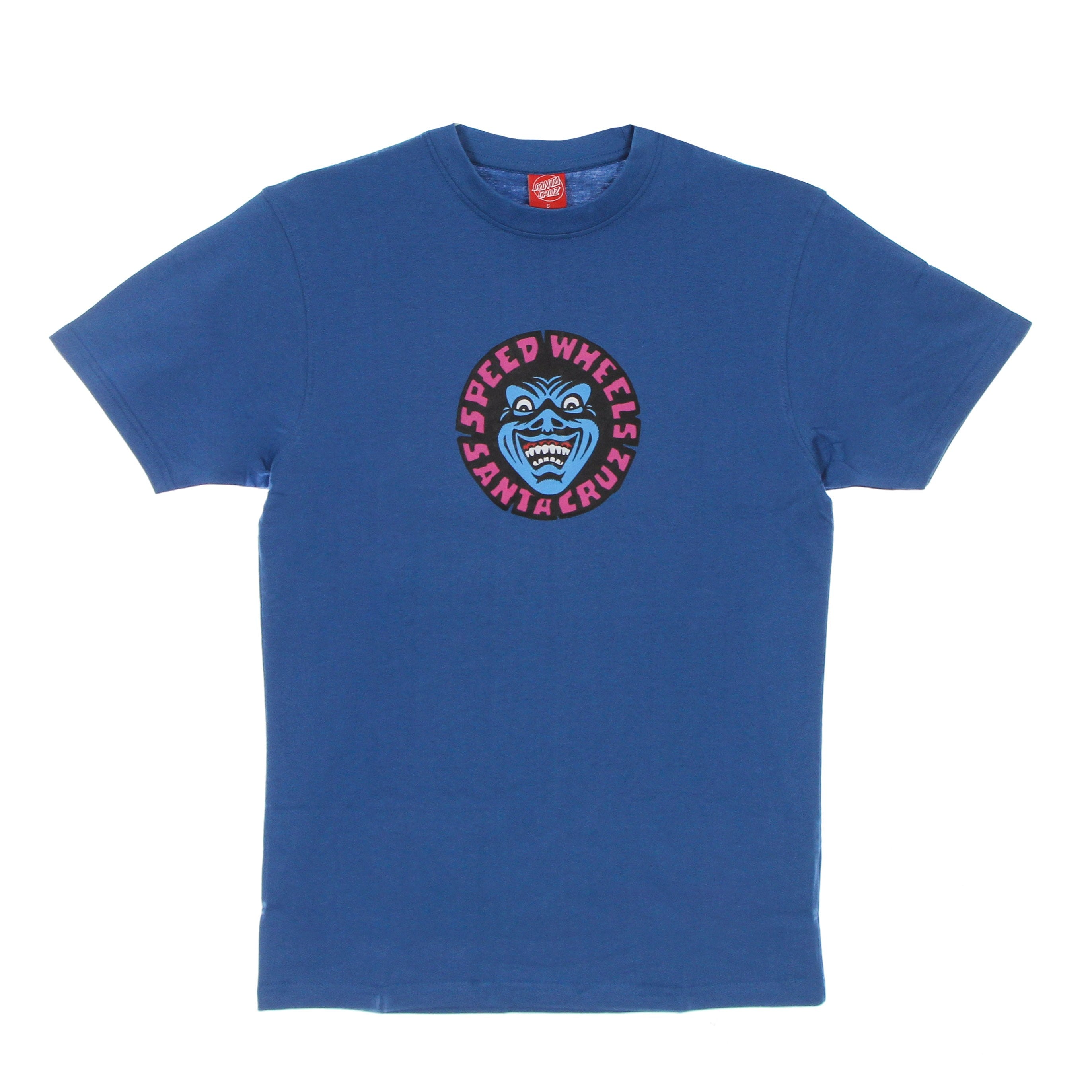 Santa Cruz Maglietta Uomo Sw Face Tee Vintage Royal SCA-TEE-7689