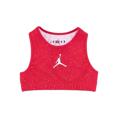 Jordan, Top Ragazza Jumpman Printed Sports Bra, Rush Pink
