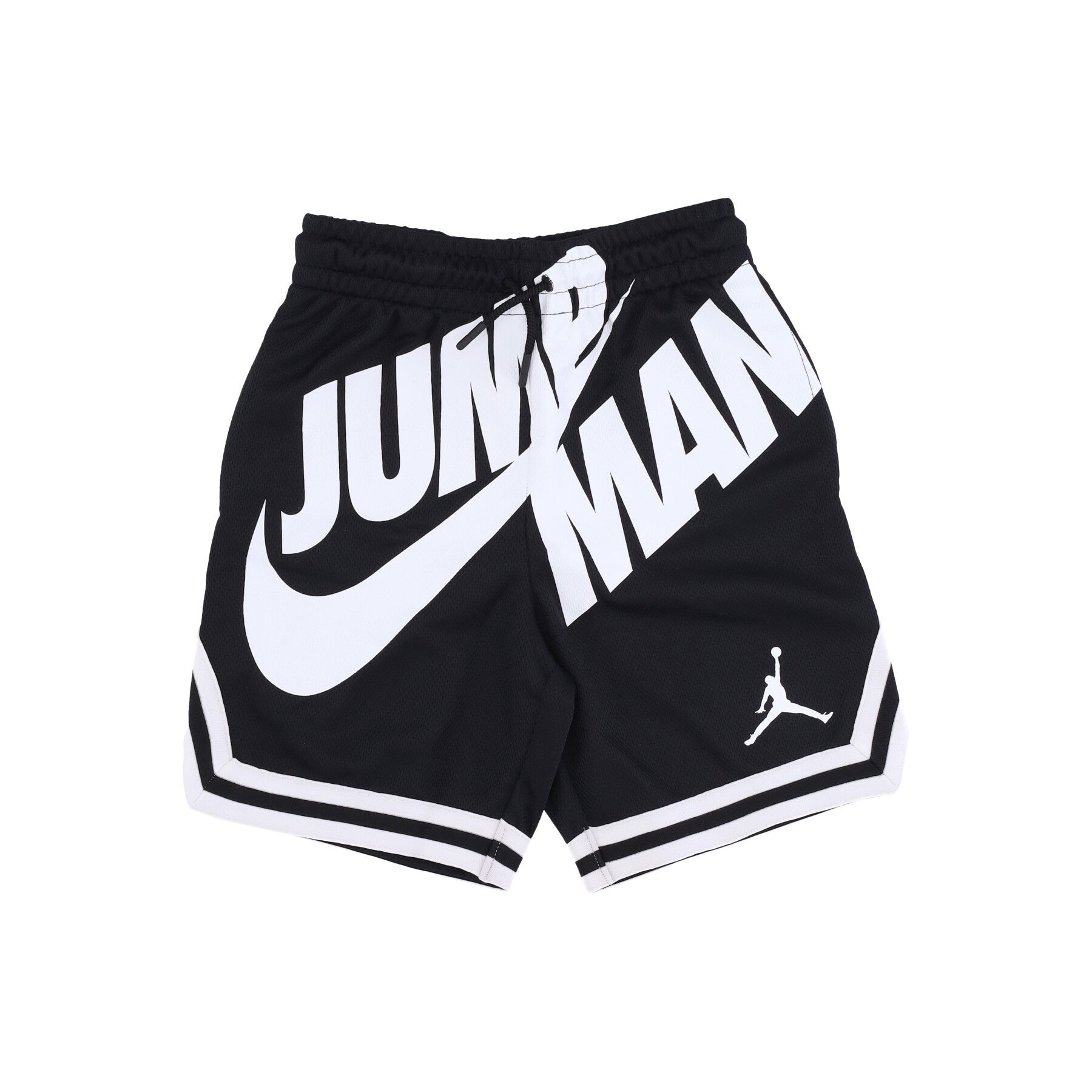 Jumpman X Nike Mesh Short Black Boy's Basketball Shorts