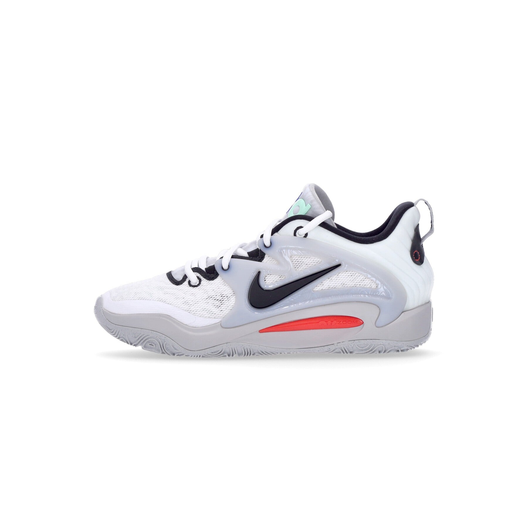 Men's Basketball Shoe Kd15 White/black/grey Fog/bright Crimson