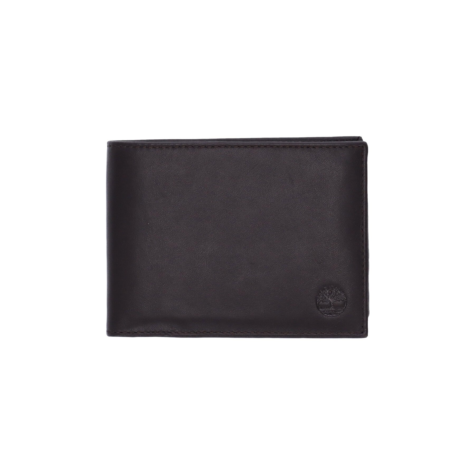 Timberland, Portafoglio Uomo Trifold Wallet With Coin Pocket, Dark Brown