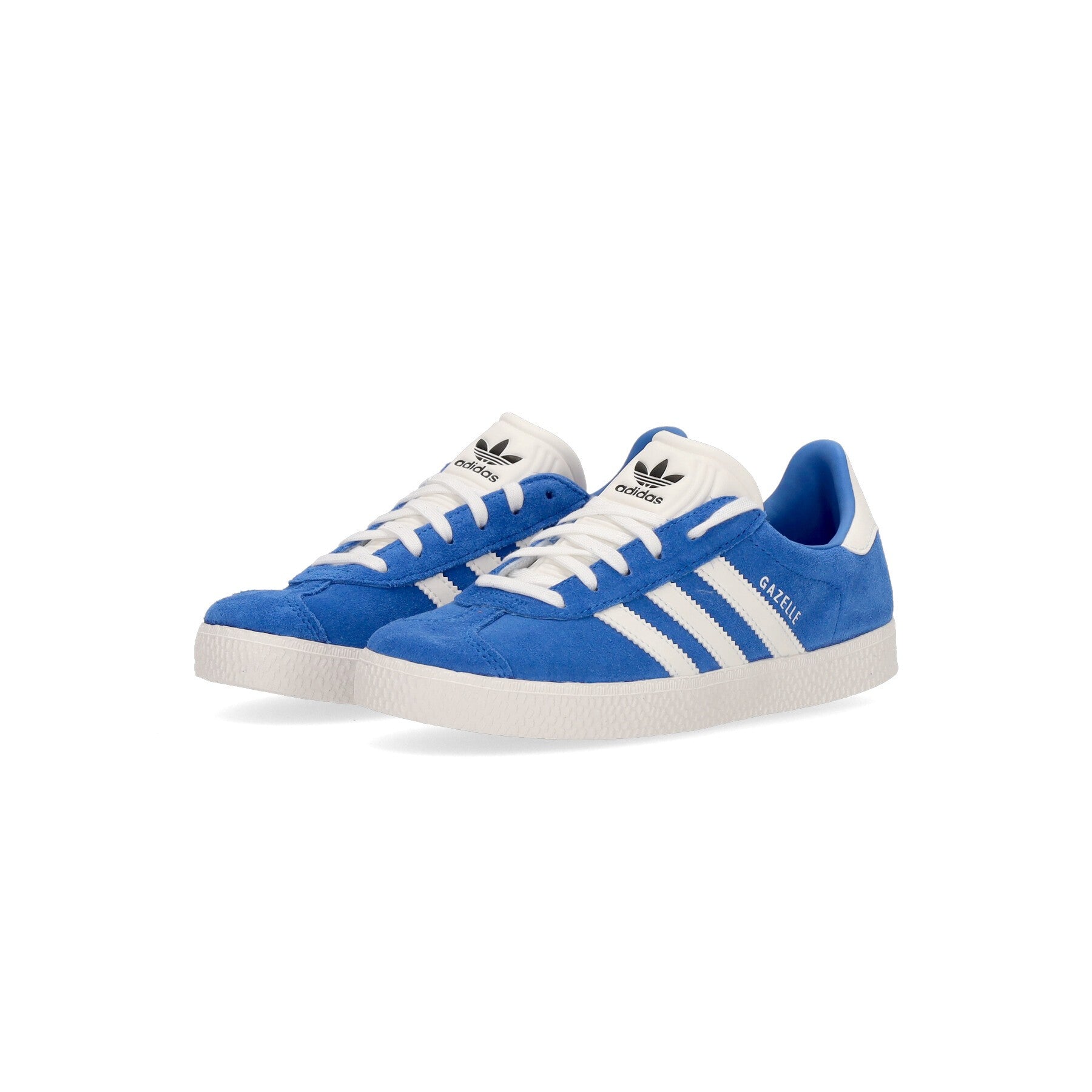 Low Shoe Boy Gazelle J Glow Blue/core White/core Black
