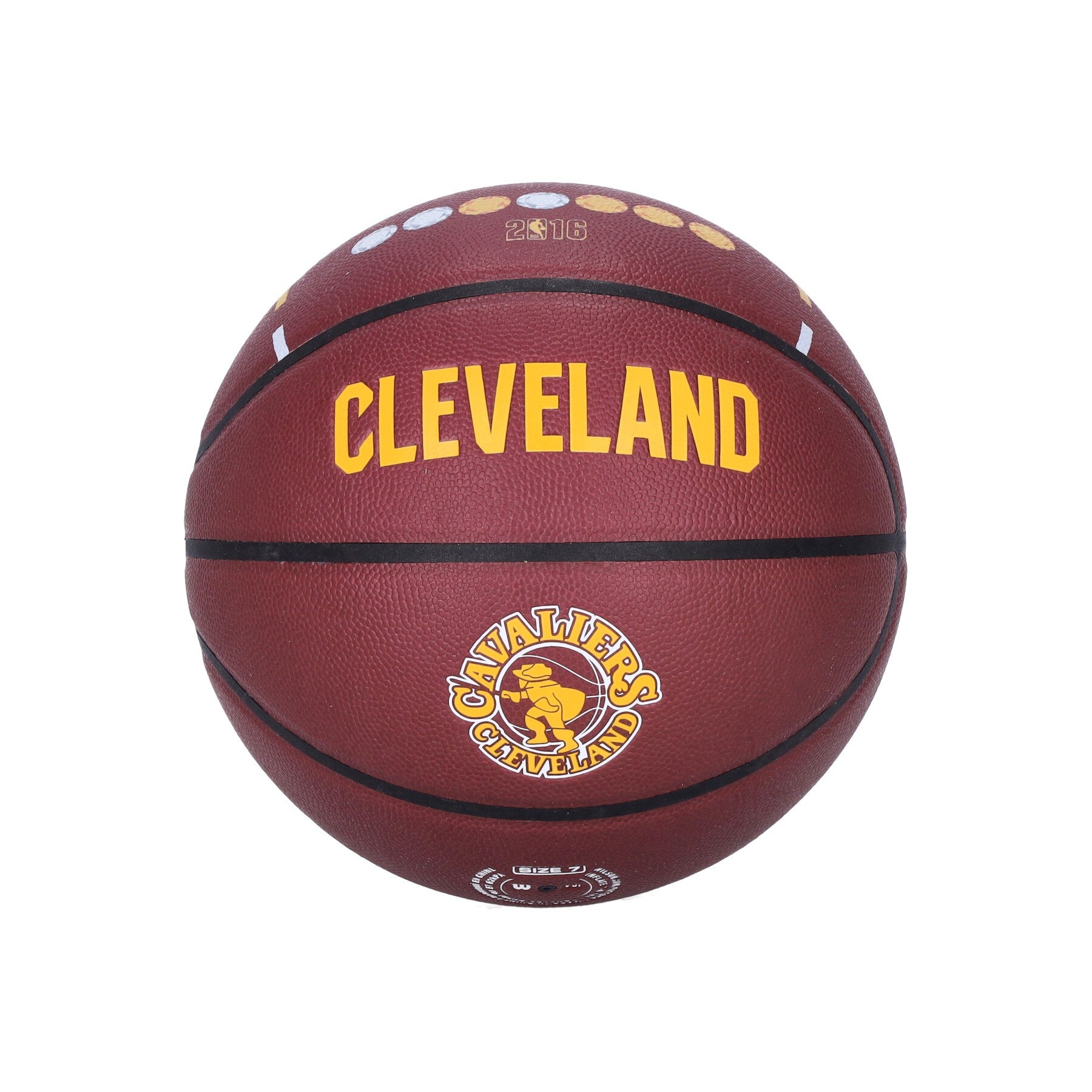 Men's NBA Team City Collector Size 7 Clecav Original Team Colors Ball