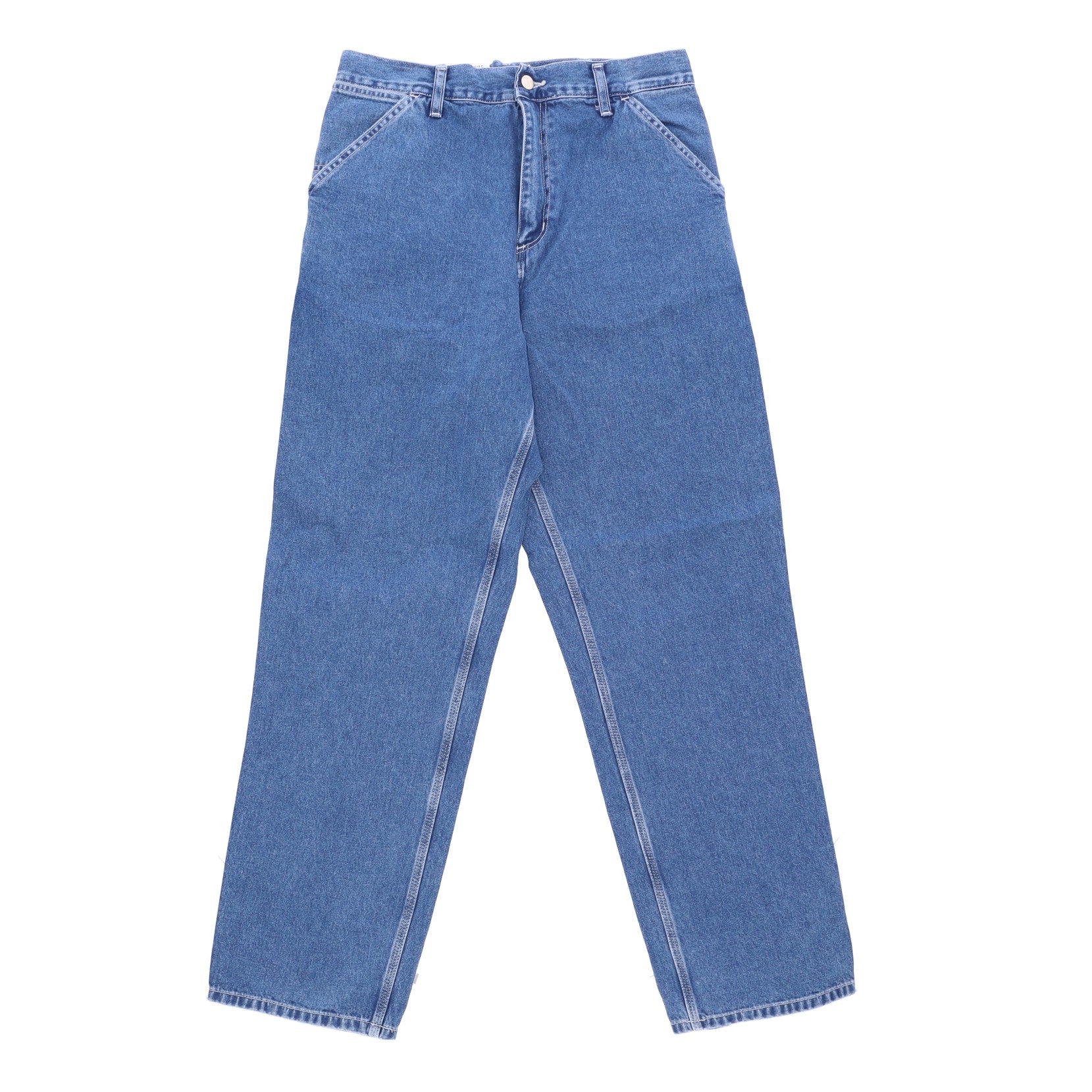 Carhartt Wip, Jeans Uomo Simple Pant, Blue Stone Washed