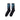 Phobia, Calza Media Uomo Lightning Socks, Black/light Blue