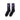 Phobia, Calza Media Uomo Lightning Socks, Black/purple