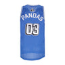 Atipici, Canotta Basket Uomo Basketball Jersey Atipici Pandas, Blue