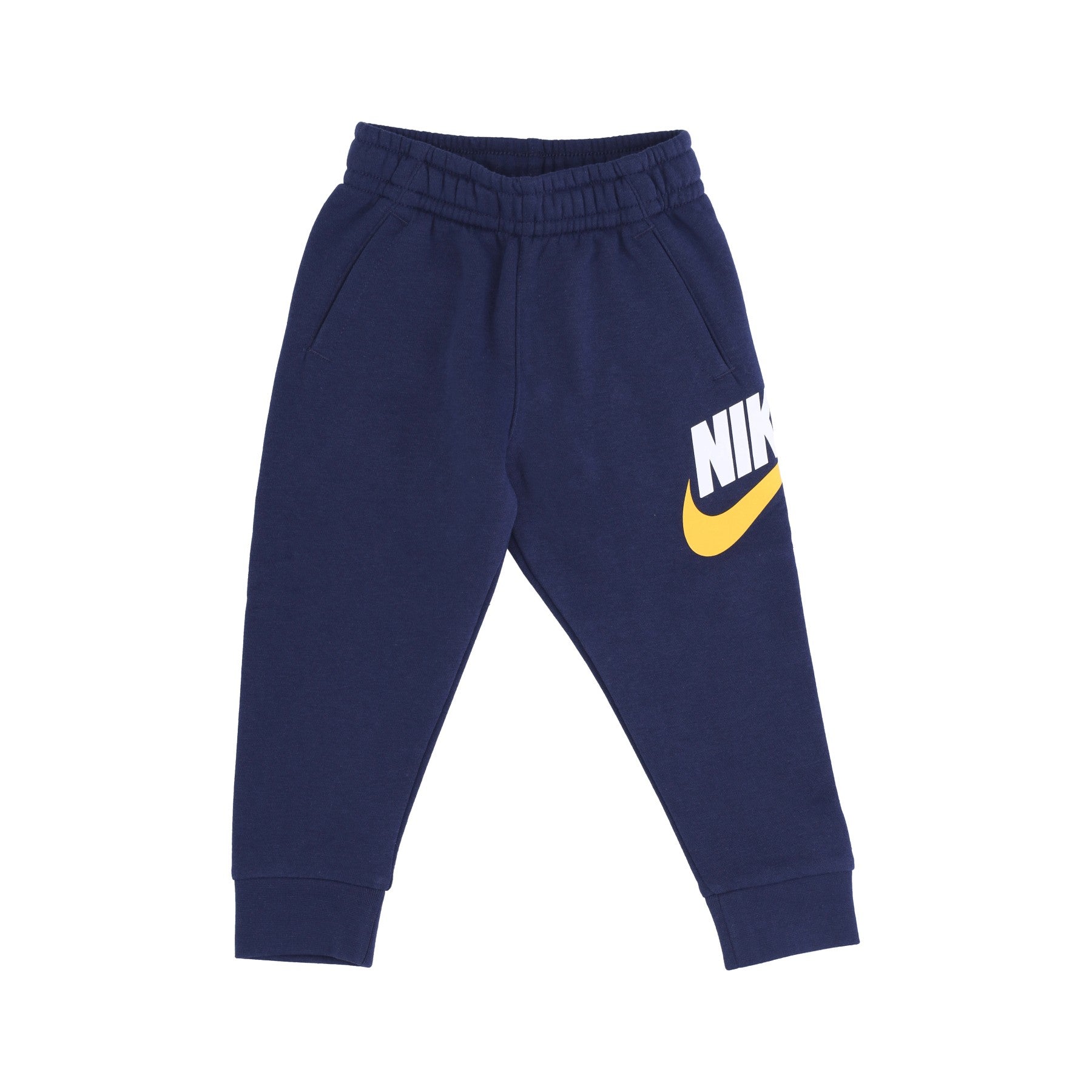 Nike, Pantalone Tuta Felpato Bambino Club Hbr Jogger, Midnight Navy