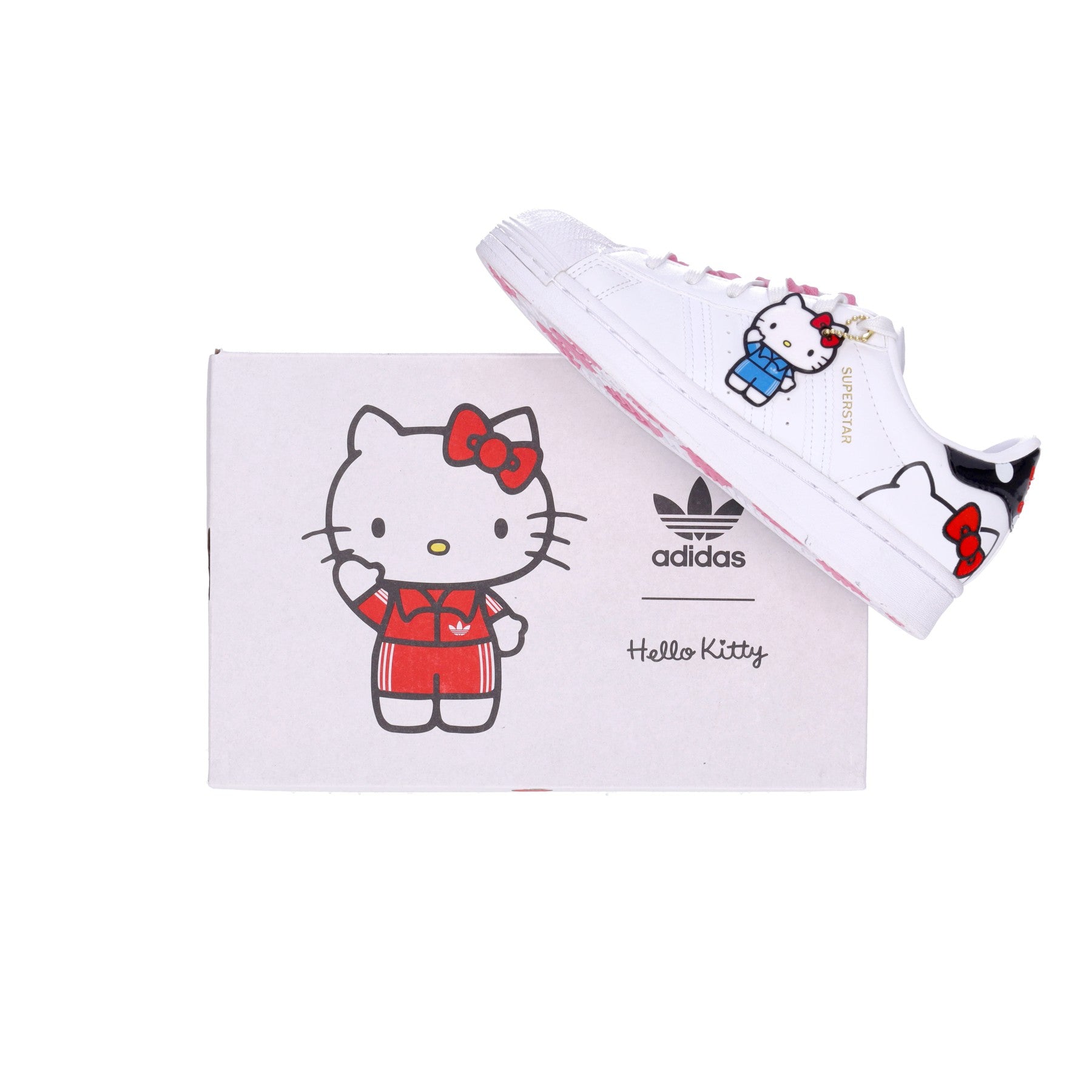 Superstar WX Hello Kitty Women's Low Shoe Cloud White/cloud White/bliss Pink
