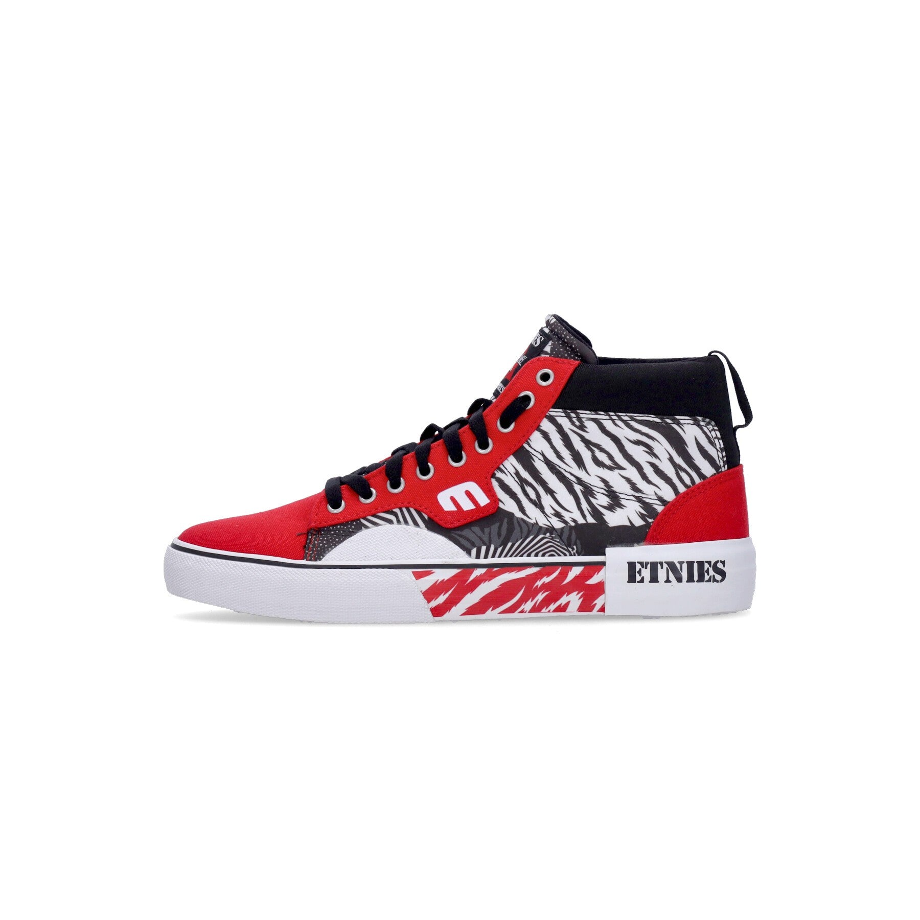 Etnies, Scarpe Skate Uomo Kayson High X Rebel Sports, Red/white/black