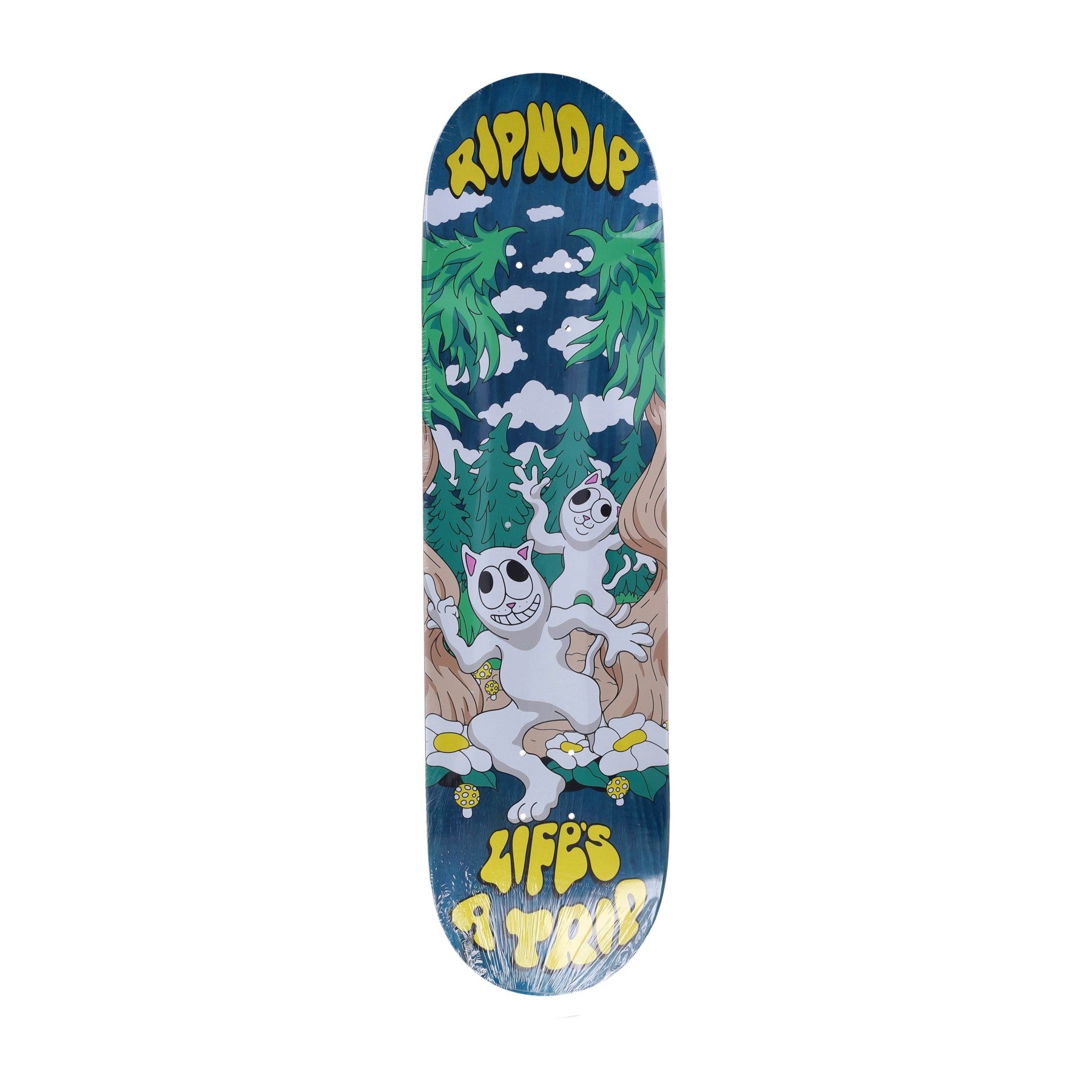 Ripndip, Skateboard Tavola Uomo Lifes A Trip Board, Teal Blue