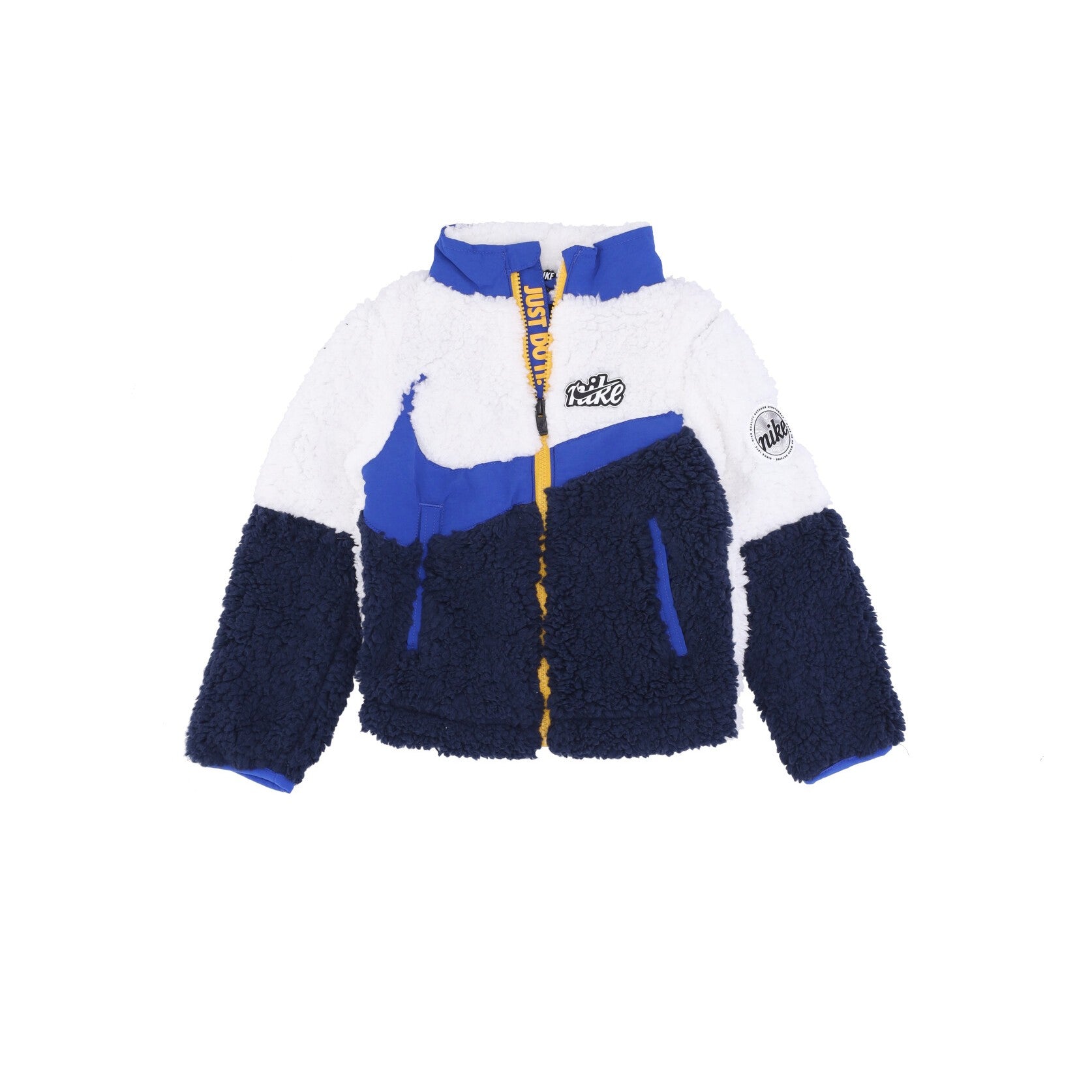 Nike, Orsetto Bambino Sherpa Jacket, Sail