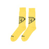 Iuter, Calza Alta Uomo Logo Socks, Yellow