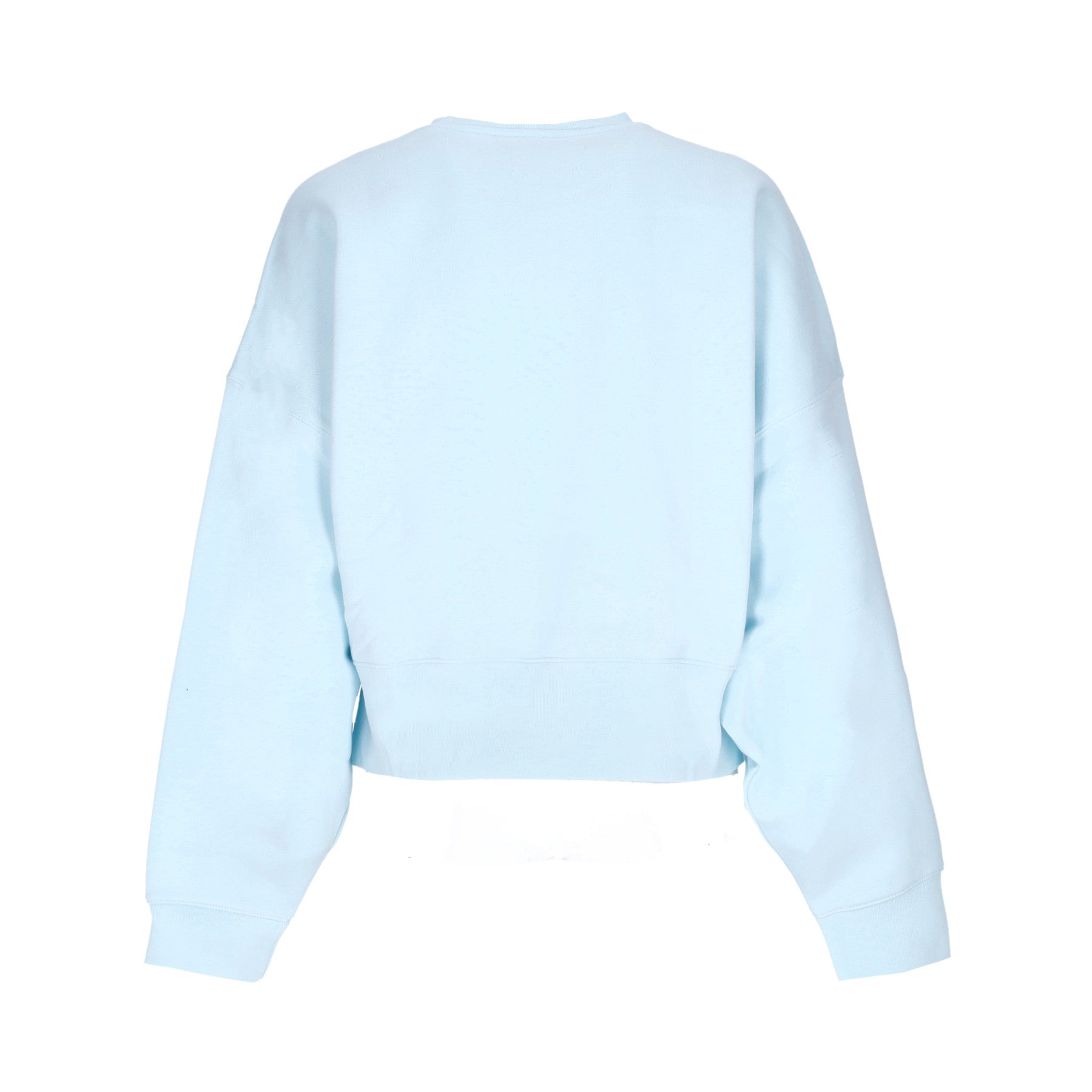 Felpa Girocollo Corta Donna Adicolor Essentials Fleece Sweatshirt Almost Blue