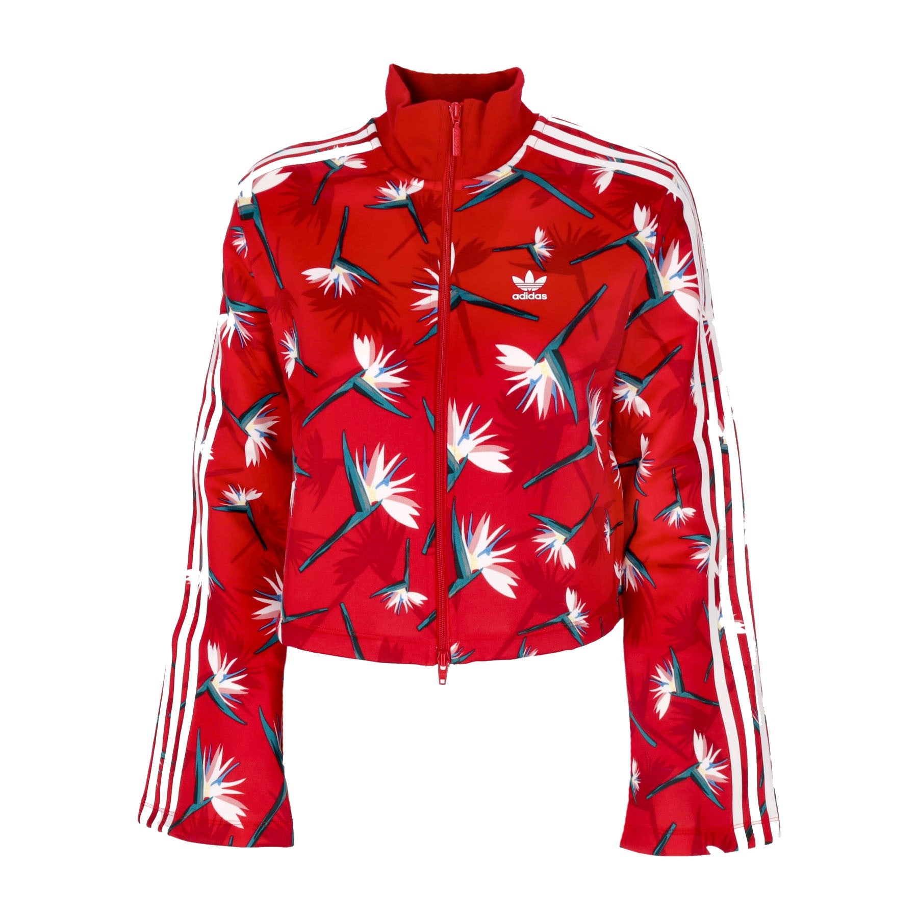 Beckenbauer Jacket X Thebe Magugu Power Red/multicolor Women's Track Jacket