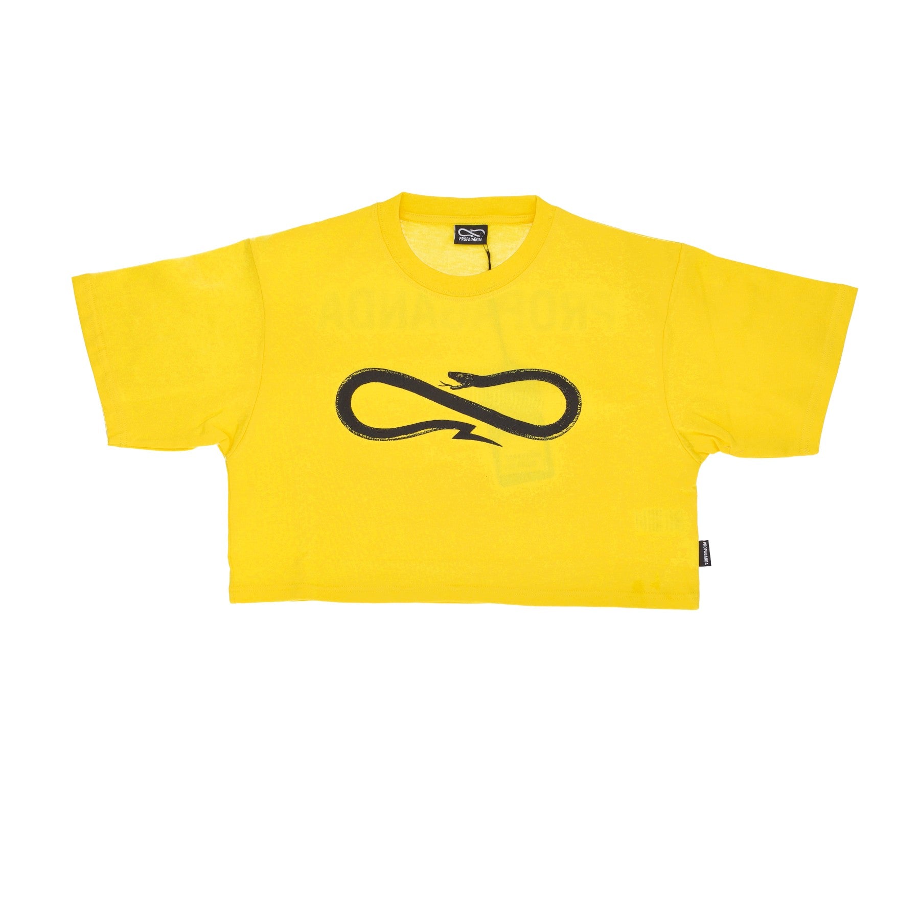 Maglietta Corta Donna Logo Tee Yellow