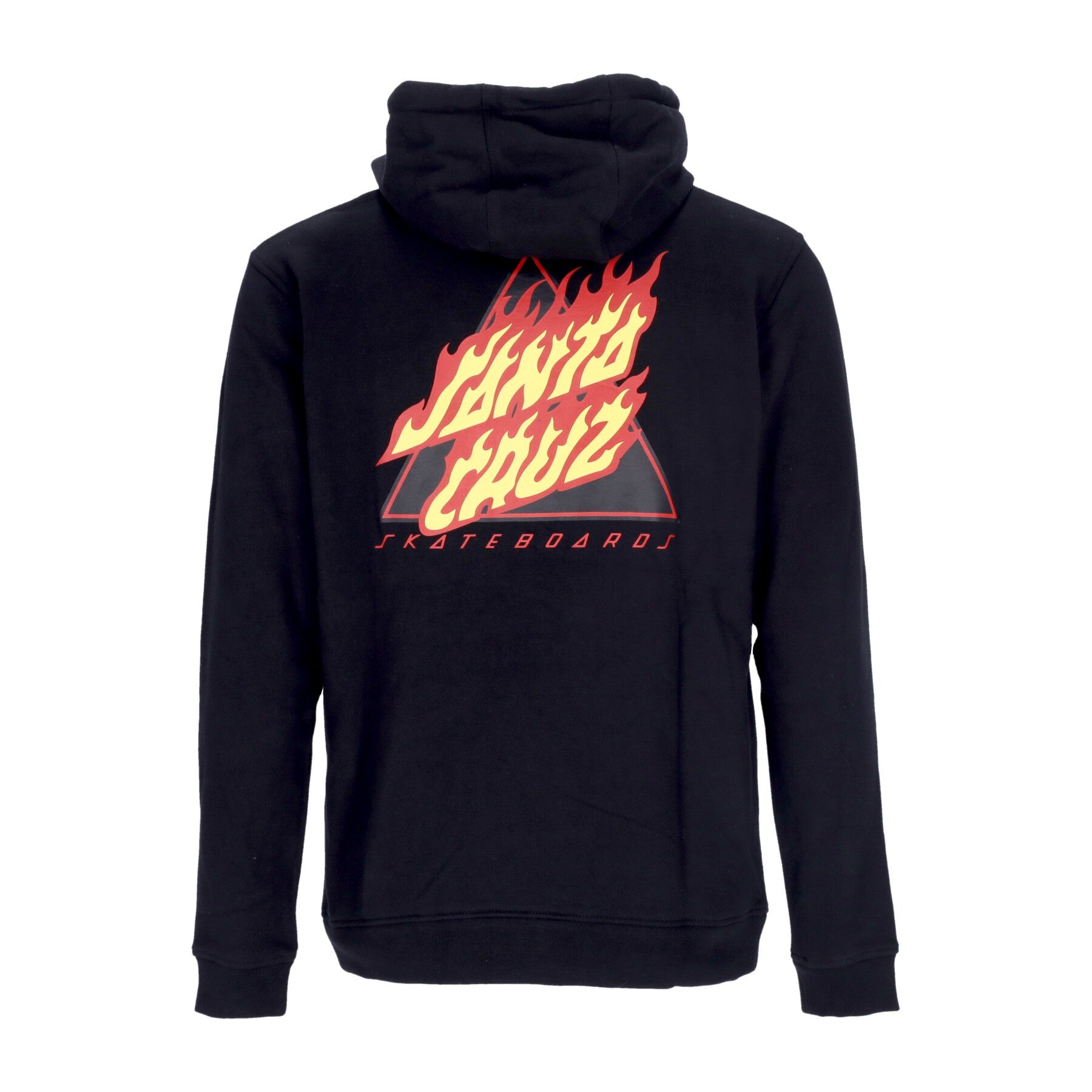 Men's Flamed Not a Dot Hood Black Hoodie