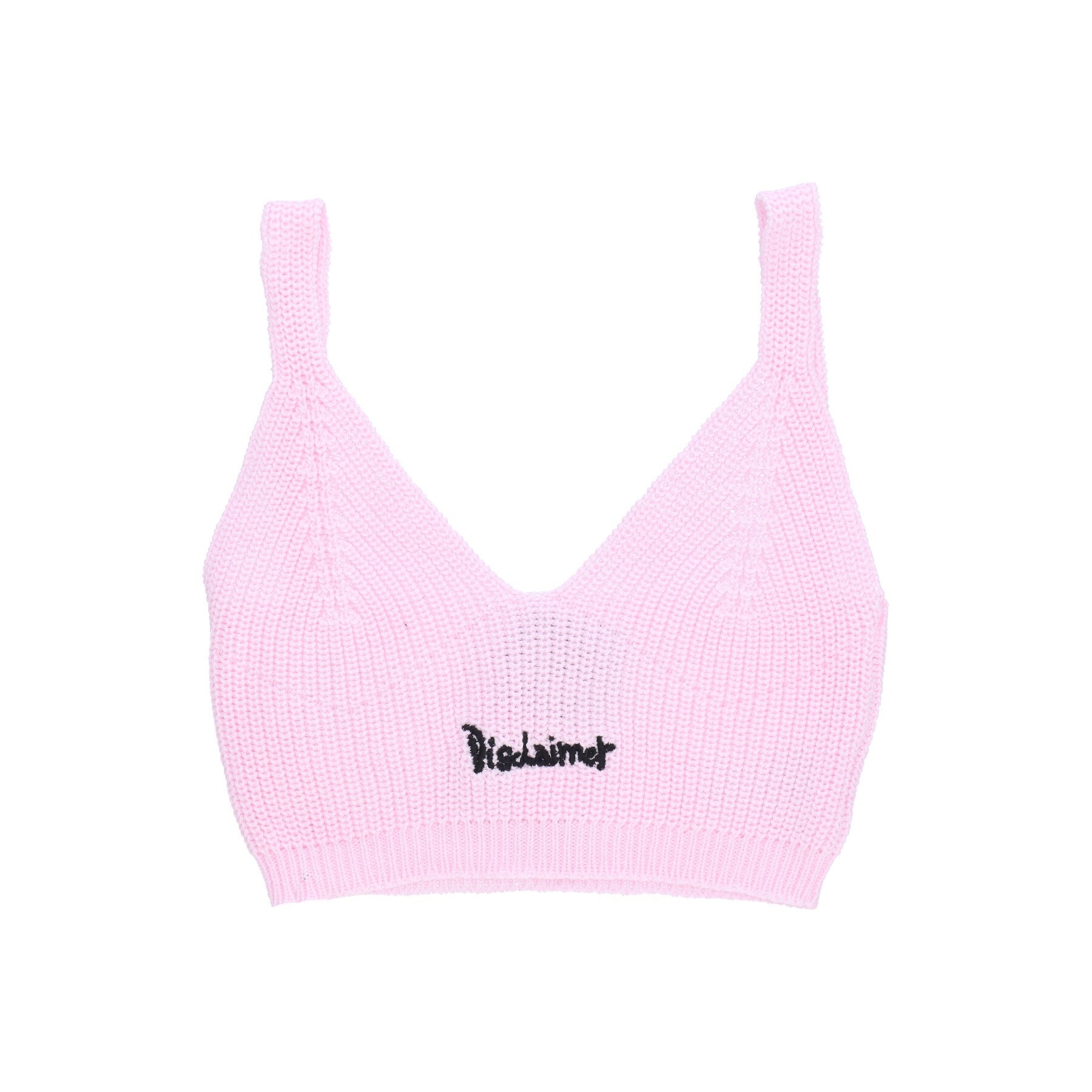 Top Donna Logo Knitted Top Pink