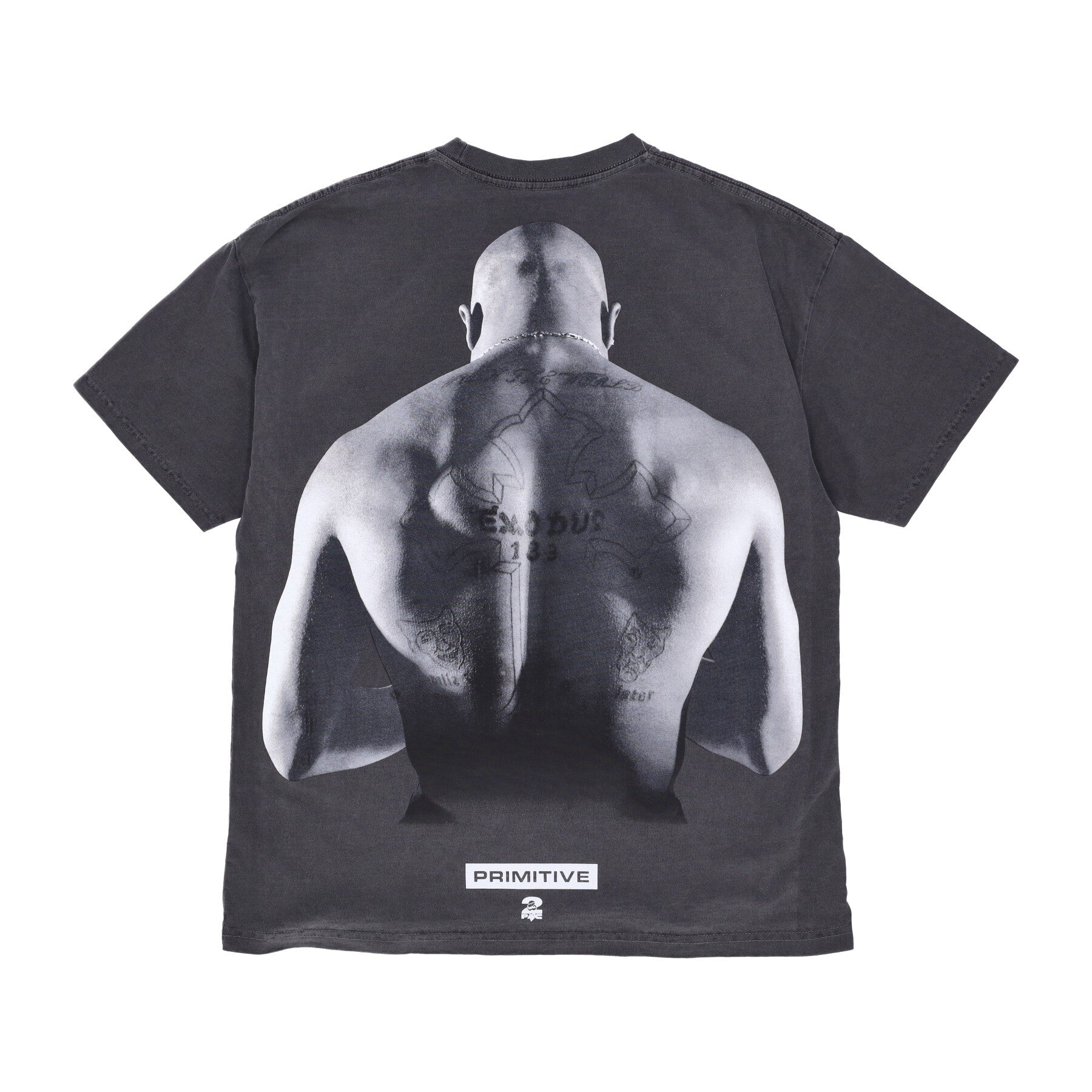 Forever Washed Tee X 2pac Black Men's T-Shirt