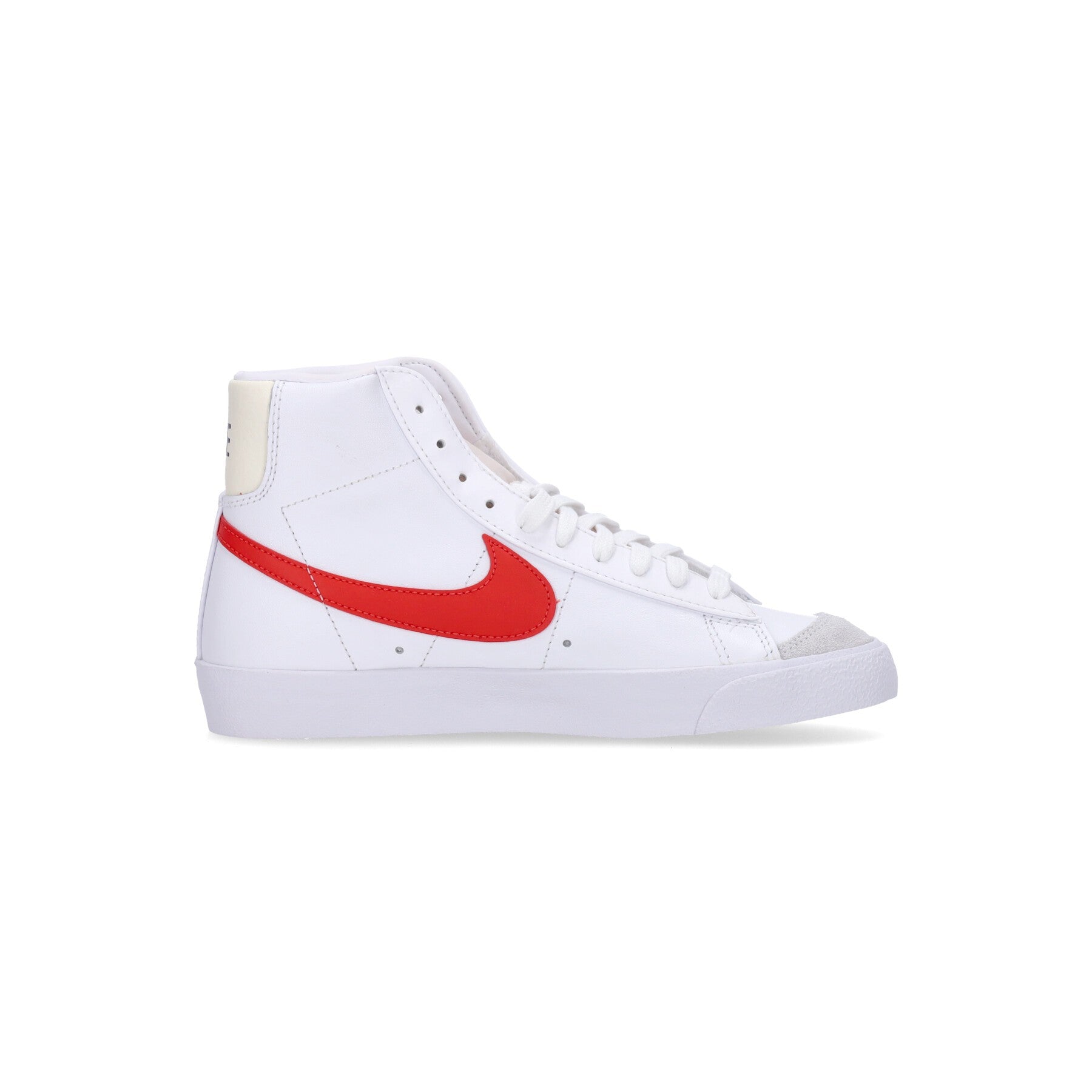 Nike, Scarpa Alta Uomo Blazer Mid 77 Vintage, White/picante Red/coconut Milk/white