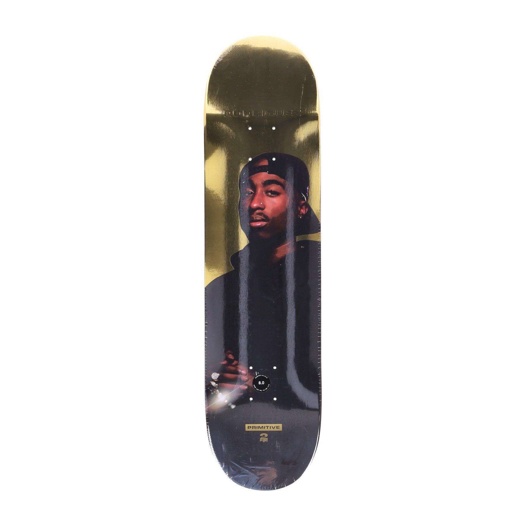 Primitive, Skateboard Tavola Uomo Rodriguez Shine Deck X 2pac, 
